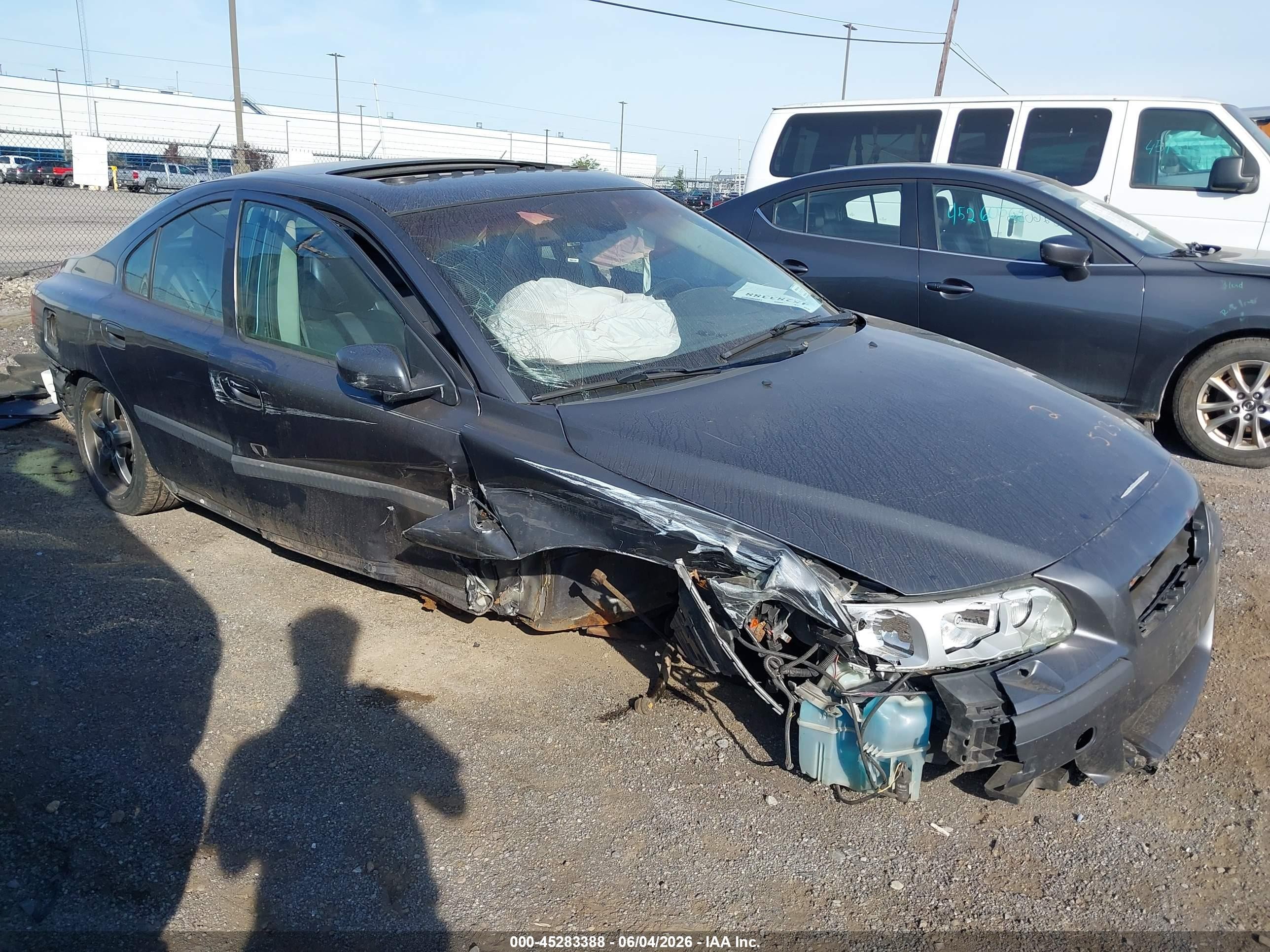2004 Volvo S60 R Серый vin: YV1RH52Y842418505