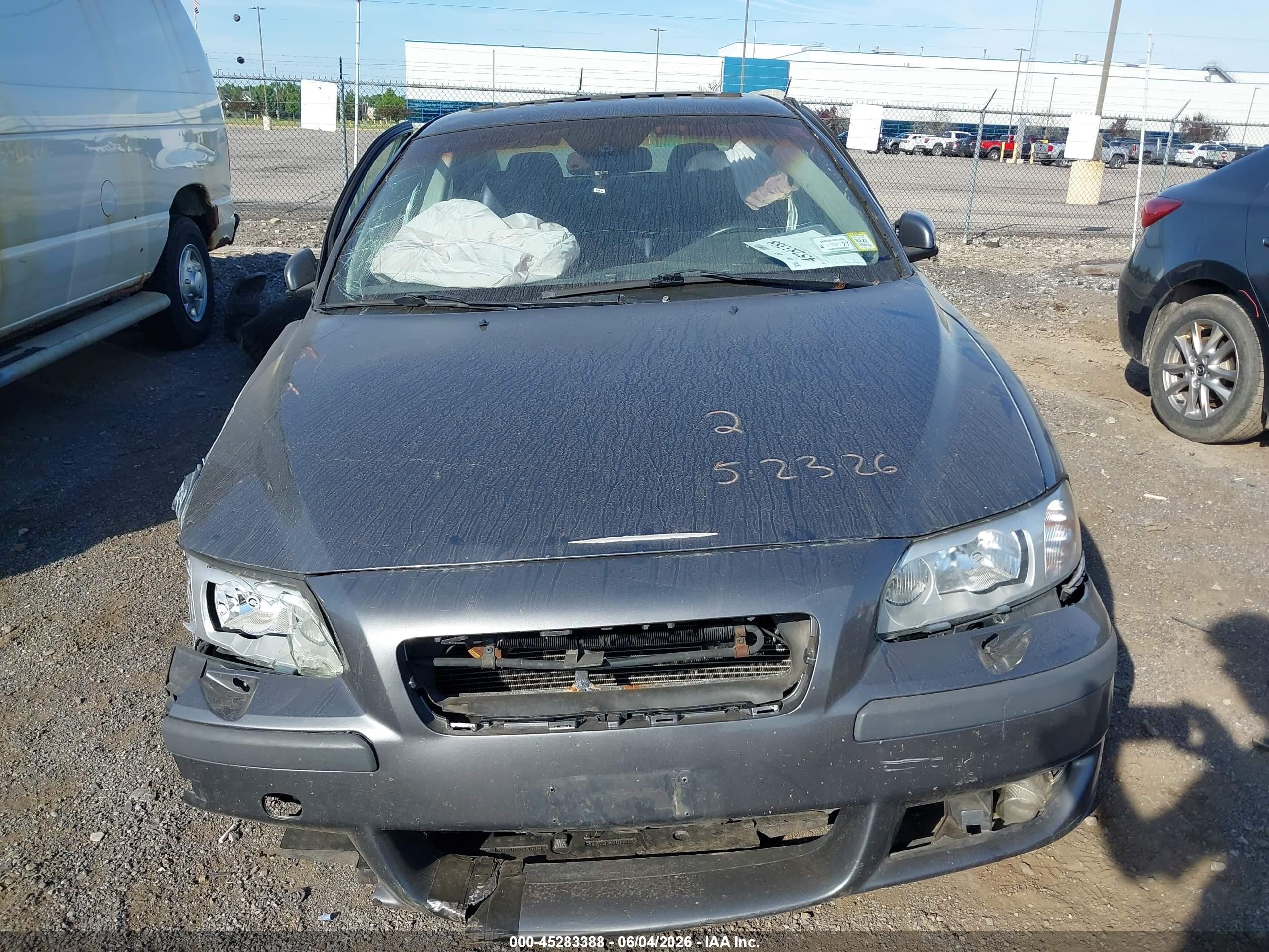 2004 Volvo S60 R Серый vin: YV1RH52Y842418505