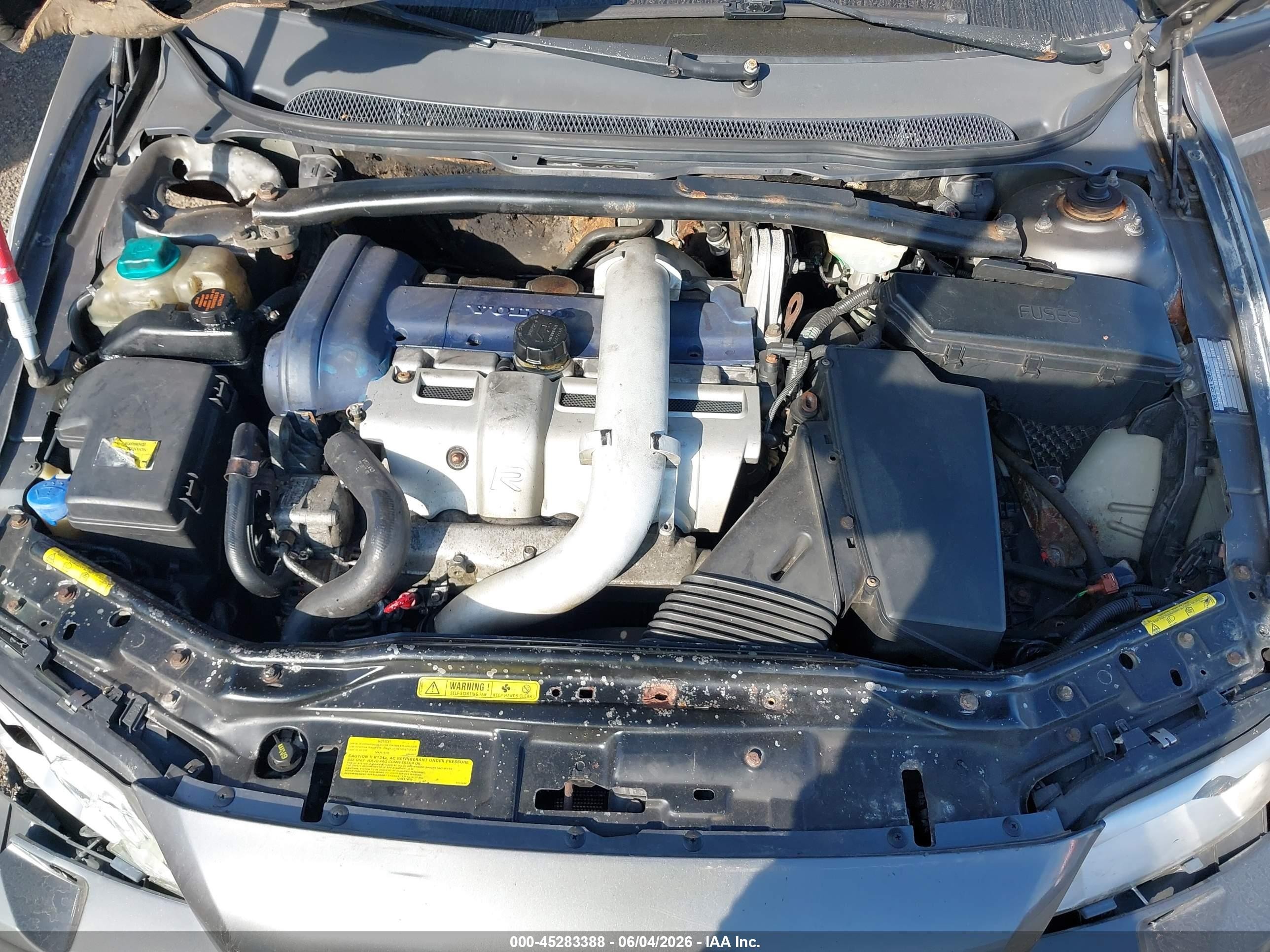 2004 Volvo S60 R Серый vin: YV1RH52Y842418505