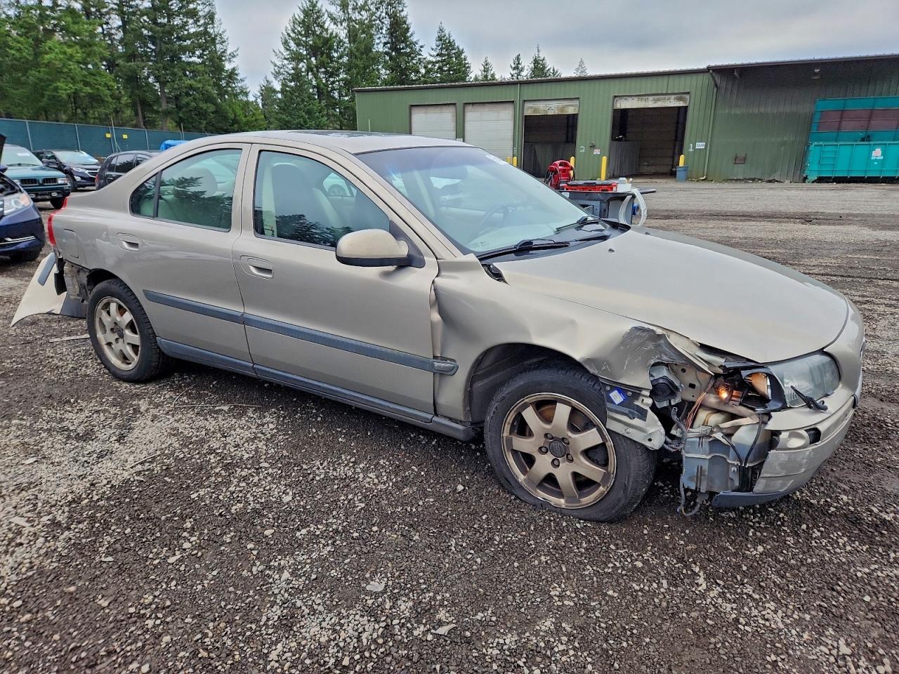 2002 Volvo S60 2.5t Желто-коричневый vin: YV1RH58D022193434
