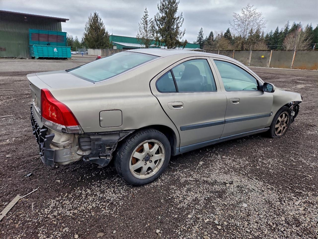 2002 Volvo S60 2.5t Желто-коричневый vin: YV1RH58D022193434