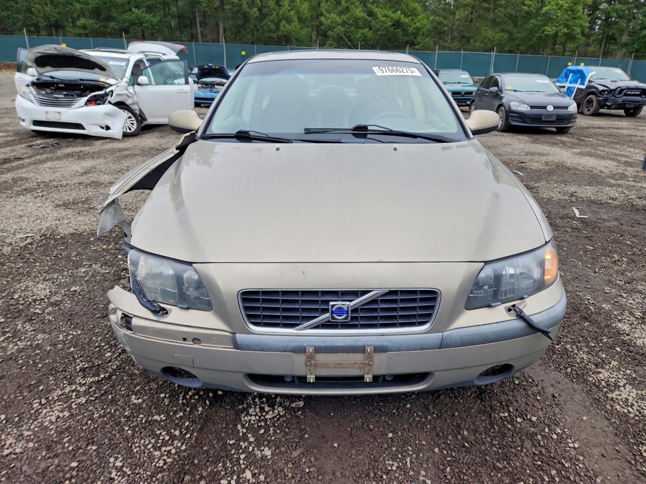 2002 Volvo S60 2.5t Желто-коричневый vin: YV1RH58D022193434