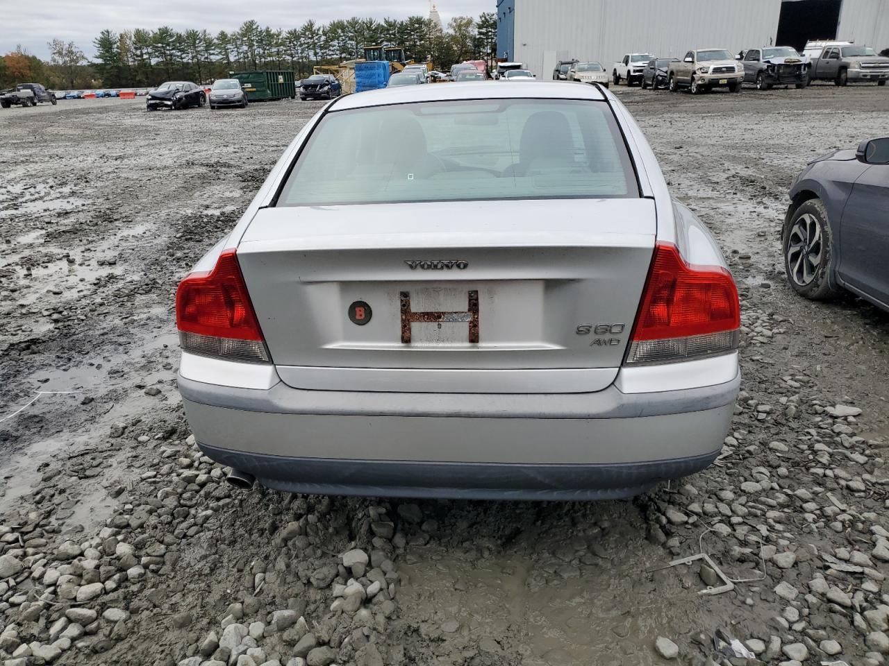 2002 Volvo S60 2.5t Silver vin: YV1RH58D222186002
