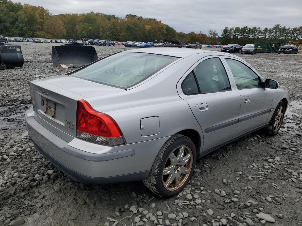 2002 Volvo S60 2.5t Silver vin: YV1RH58D222186002