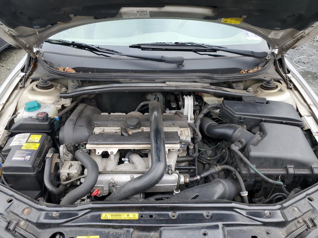 2002 Volvo S60 2.5t Silver vin: YV1RH58D222186002