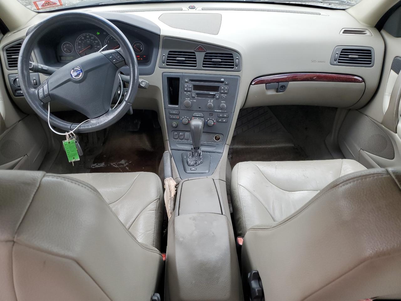 2002 Volvo S60 2.5t Silver vin: YV1RH58D222186002