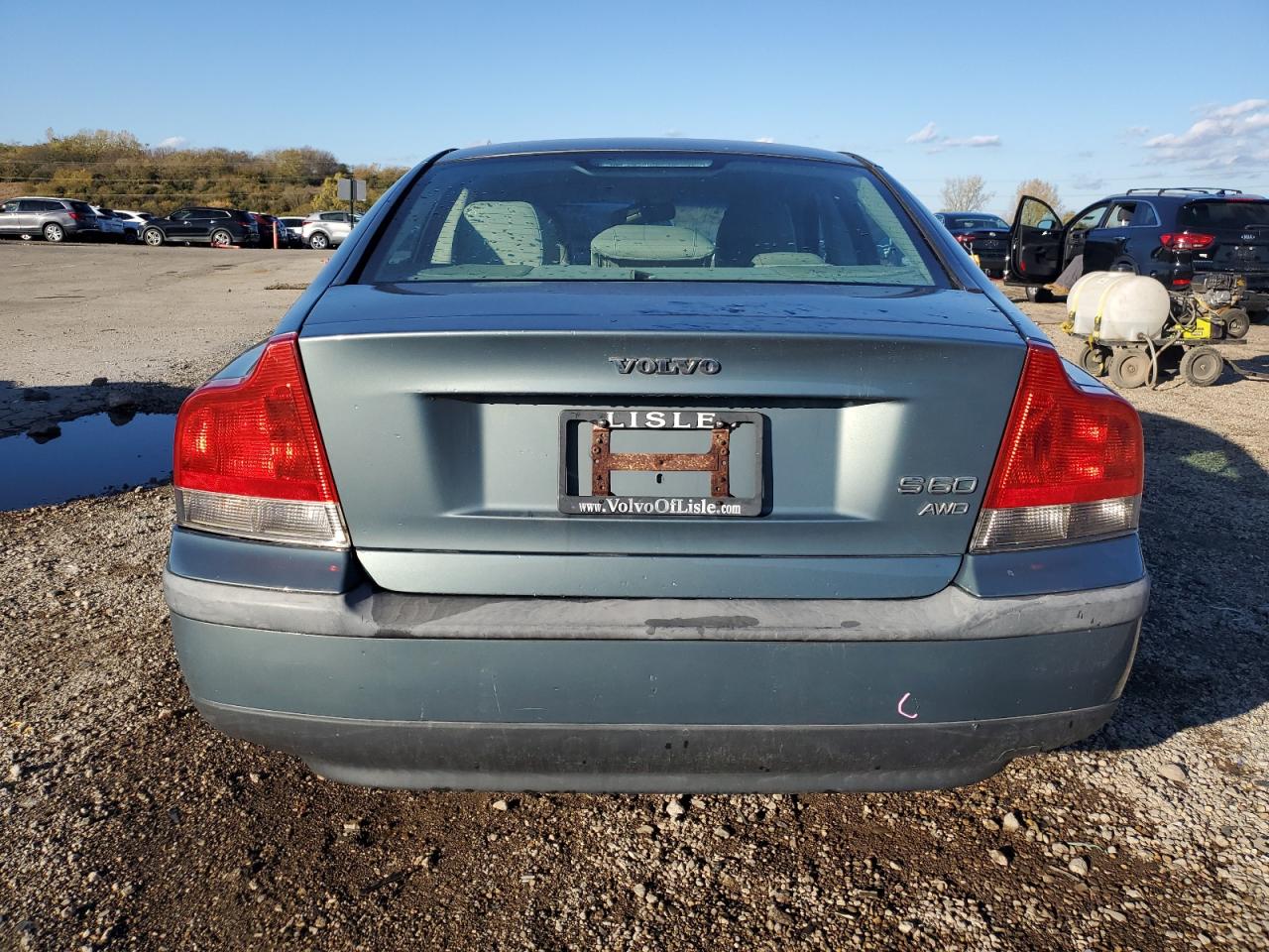2002 Volvo S60 2.5t Turquoise vin: YV1RH58D322121871