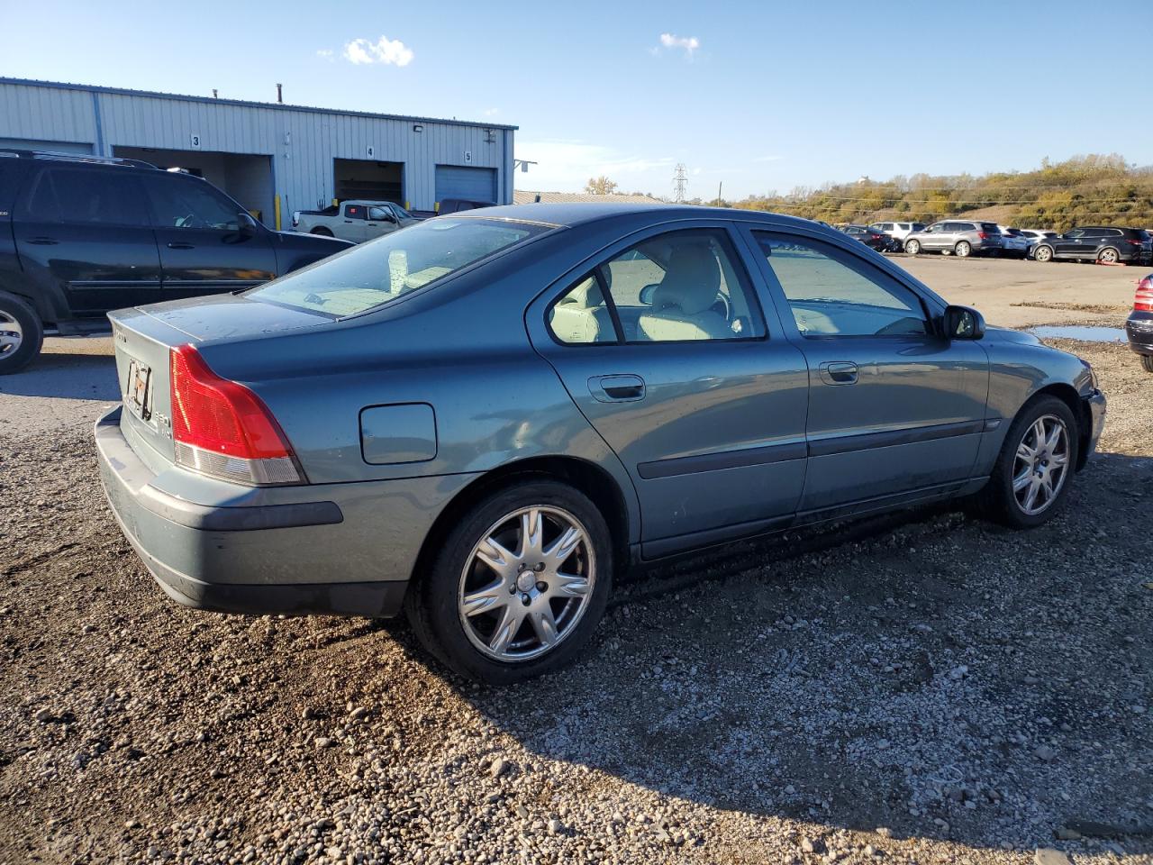 2002 Volvo S60 2.5t Turquoise vin: YV1RH58D322121871