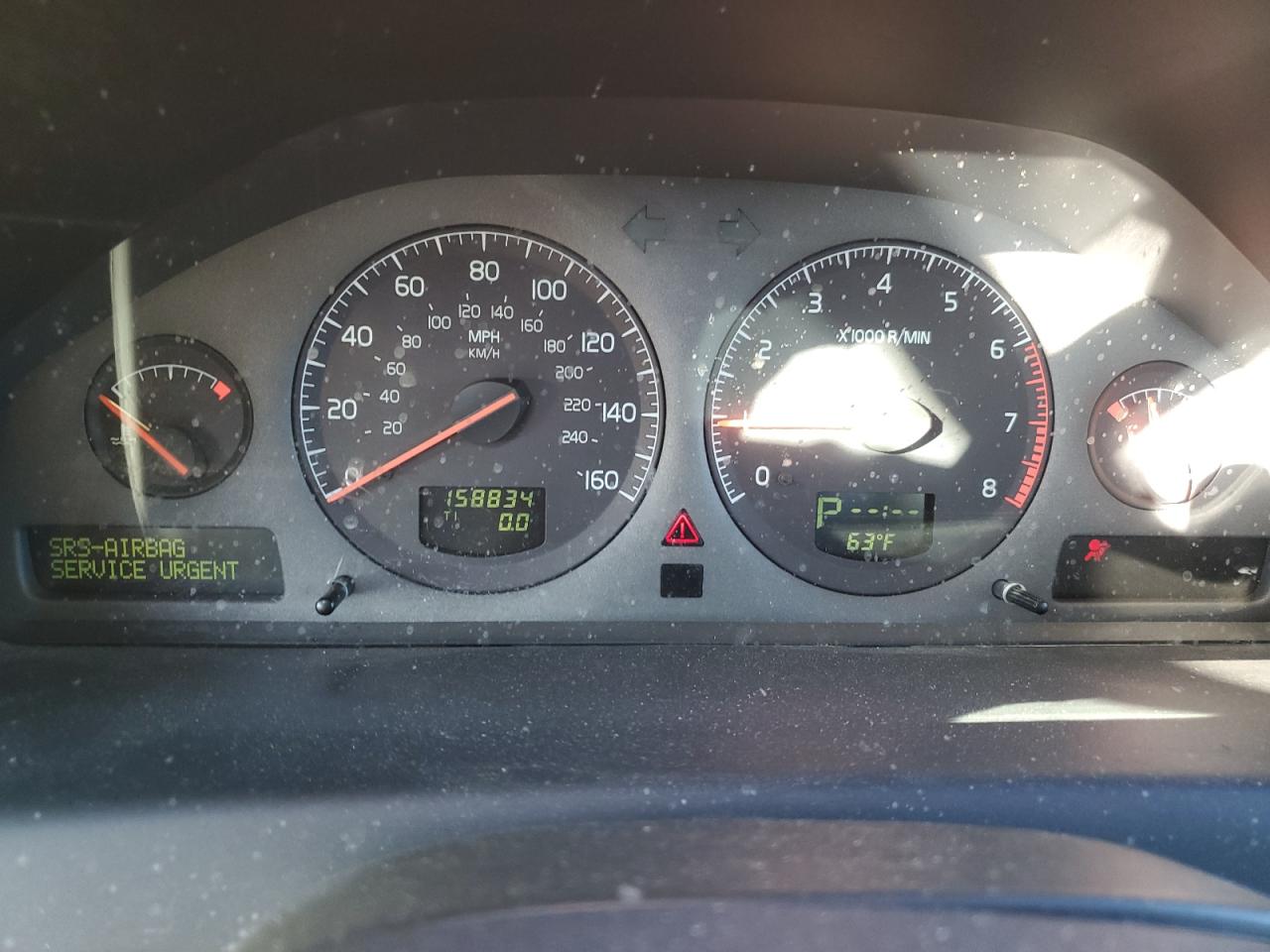 2002 Volvo S60 2.5t Turquoise vin: YV1RH58D322121871