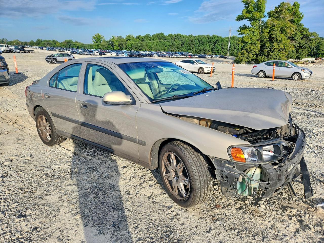 2002 Volvo S60 2.5t Золотой vin: YV1RH58D722117483