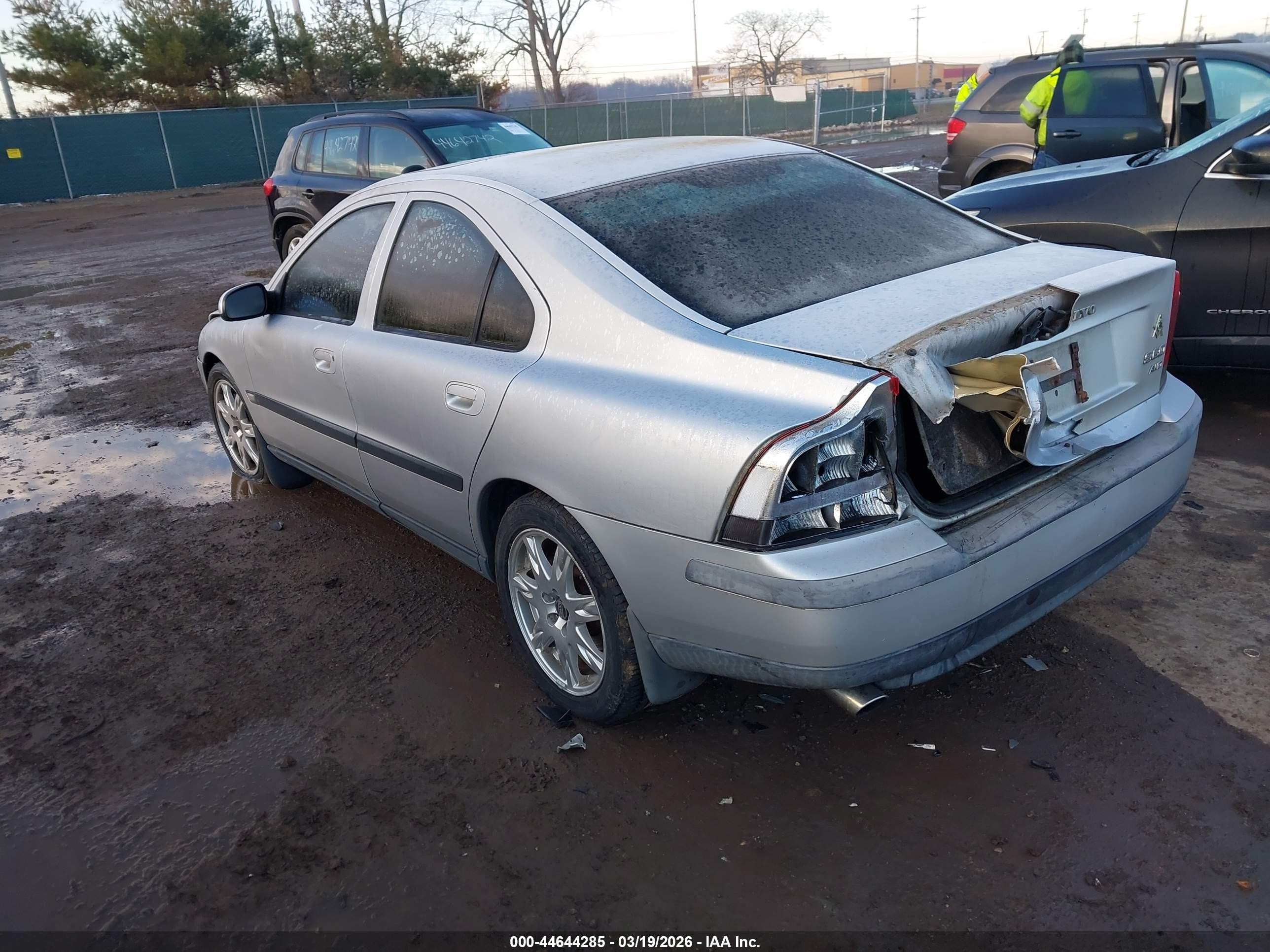 2002 Volvo S60 Awd Silver vin: YV1RH58D722128094