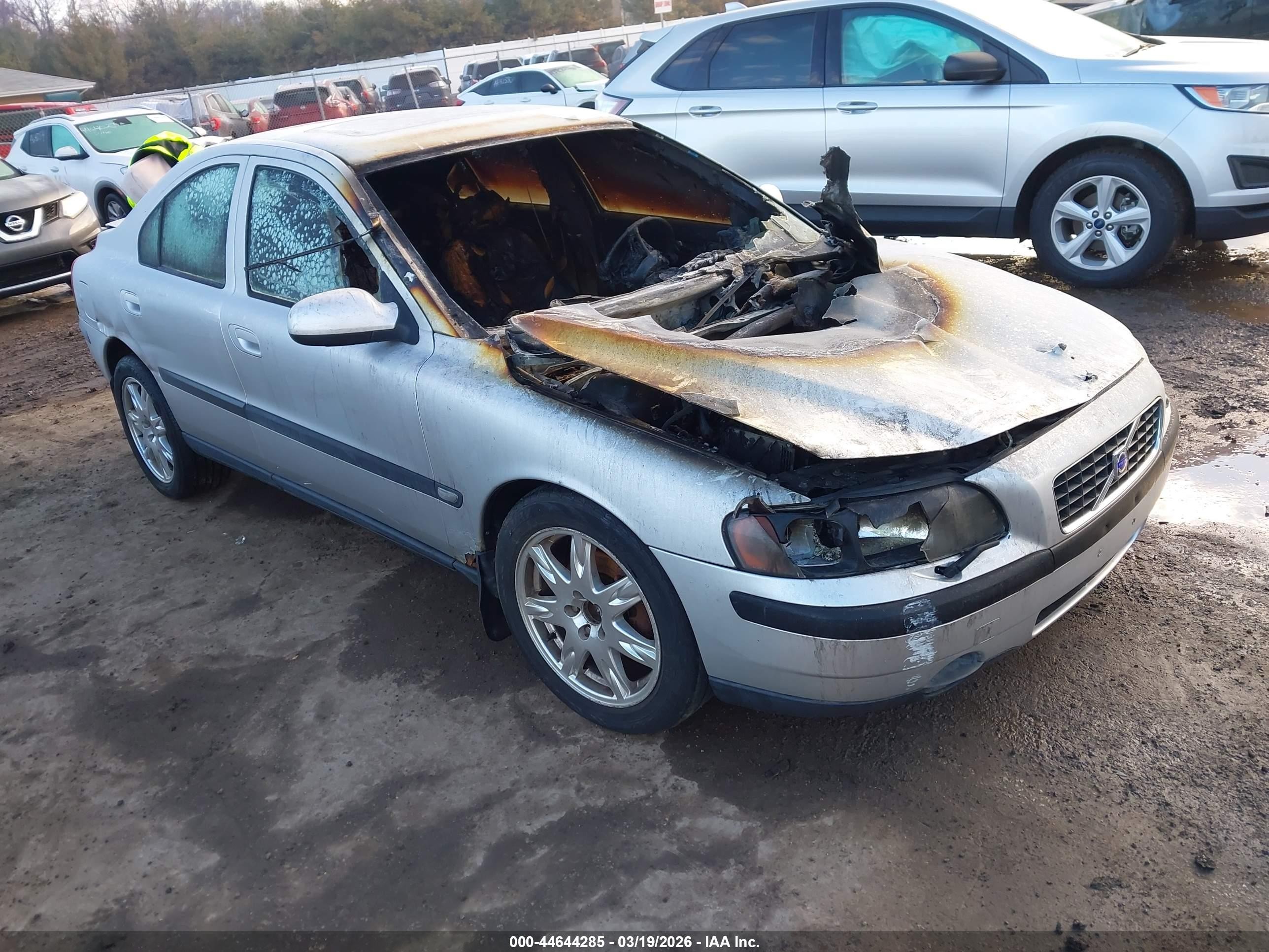 2002 Volvo S60 Awd Silver vin: YV1RH58D722128094