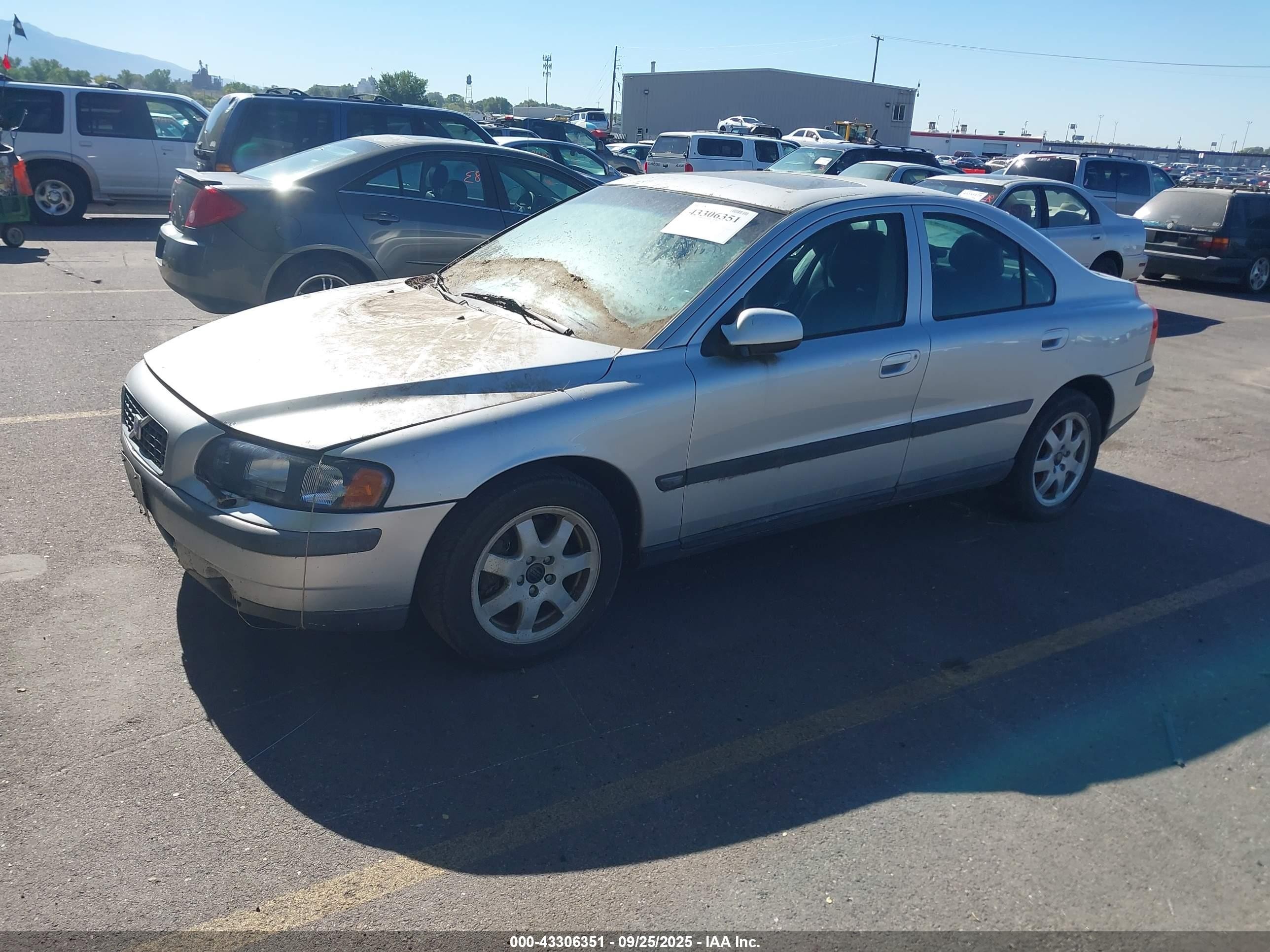 2002 Volvo S60 Awd Silver vin: YV1RH58DX22138019