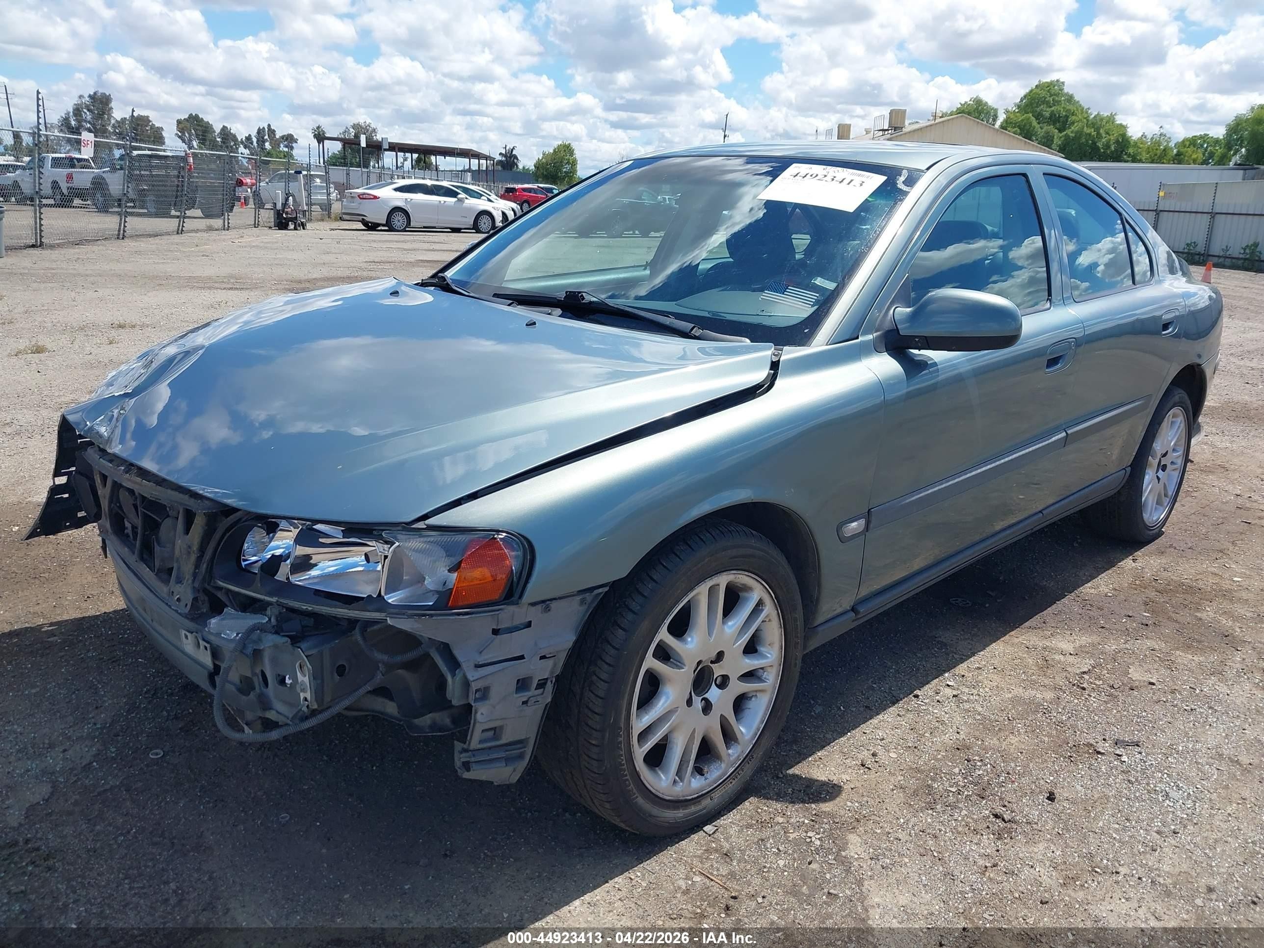 2002 Volvo S60 Awd Green vin: YV1RH58DX22165897