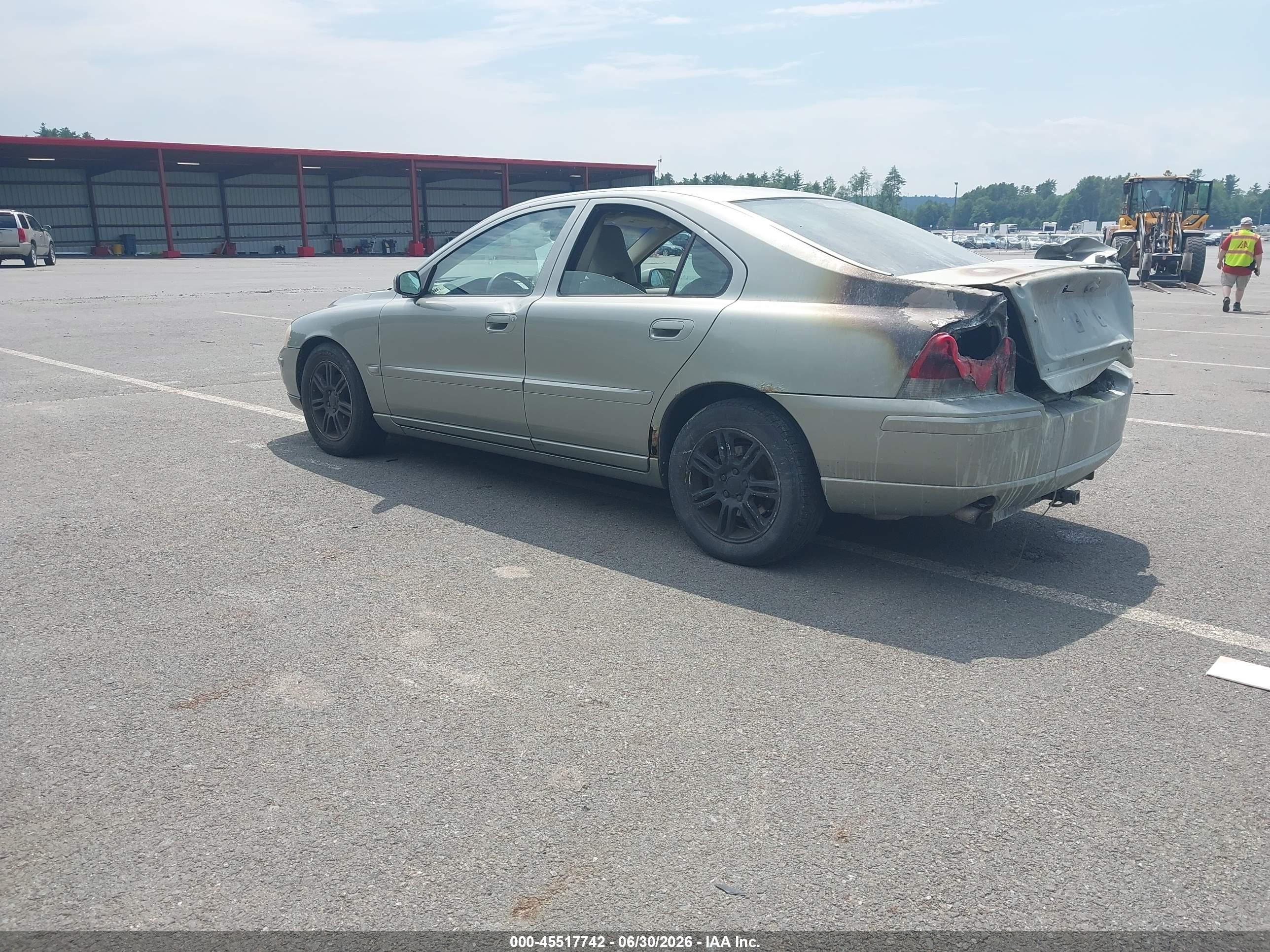 2006 Volvo S60 2.5t Champagne vin: YV1RH592062502922