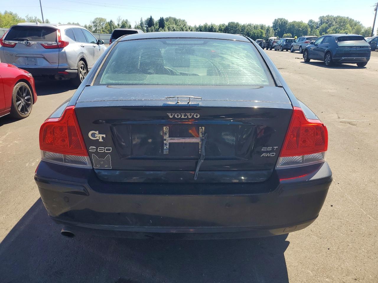 2006 Volvo S60 2.5t Black vin: YV1RH592062517680