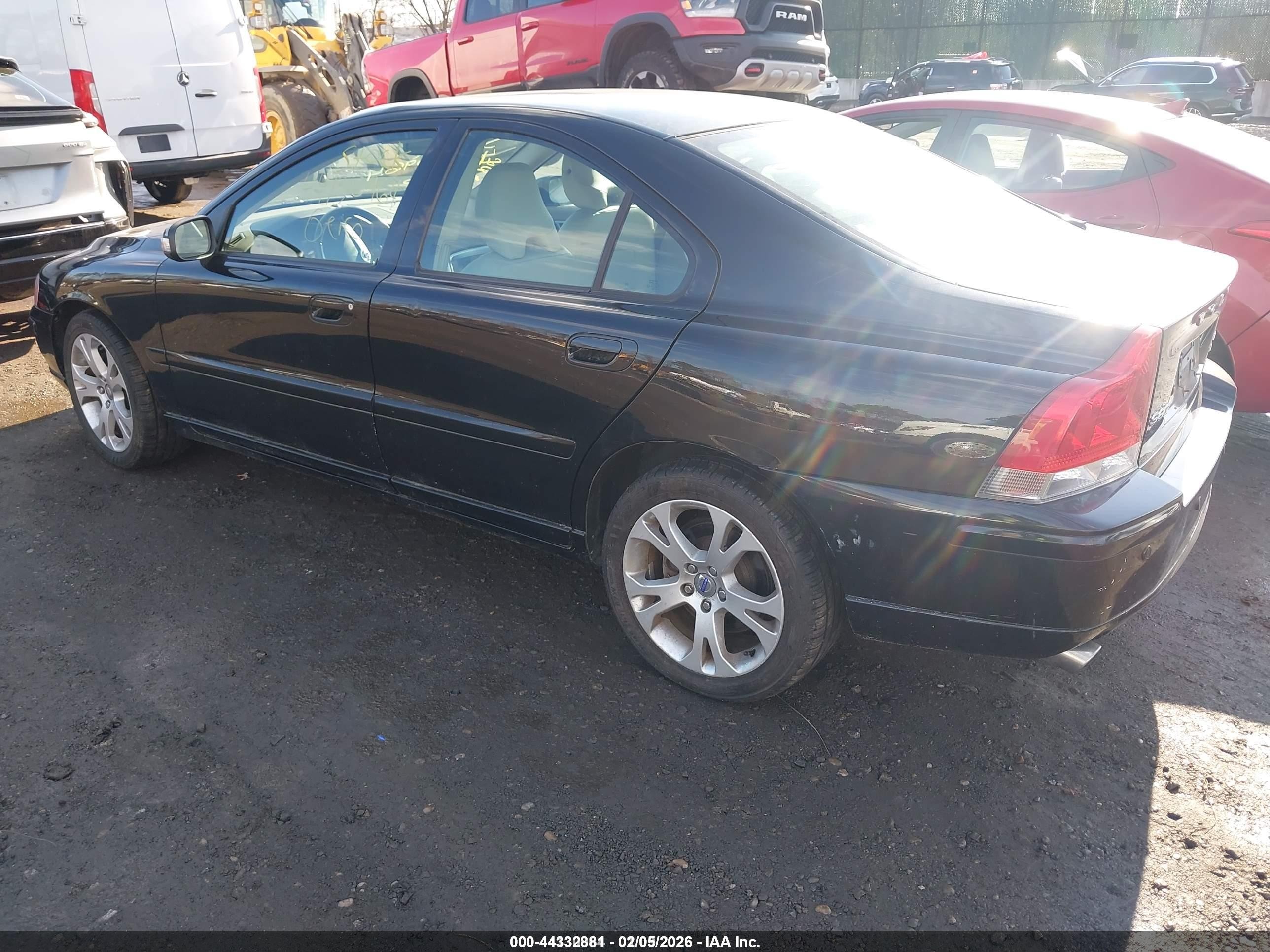 2009 Volvo S60 2.5t/2.5t Special Edition Black vin: YV1RH592092726177