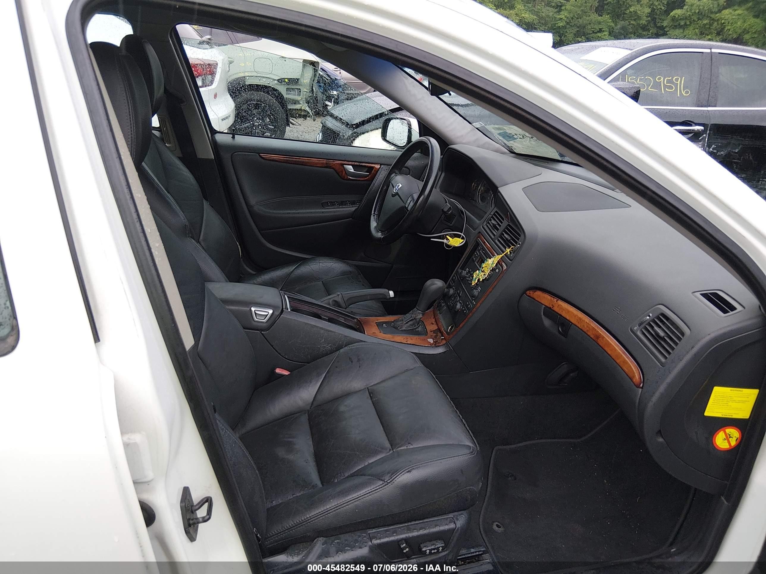 2005 Volvo S60 2.5t A Awd/2.5t A Awd Sr Белый vin: YV1RH592152440588