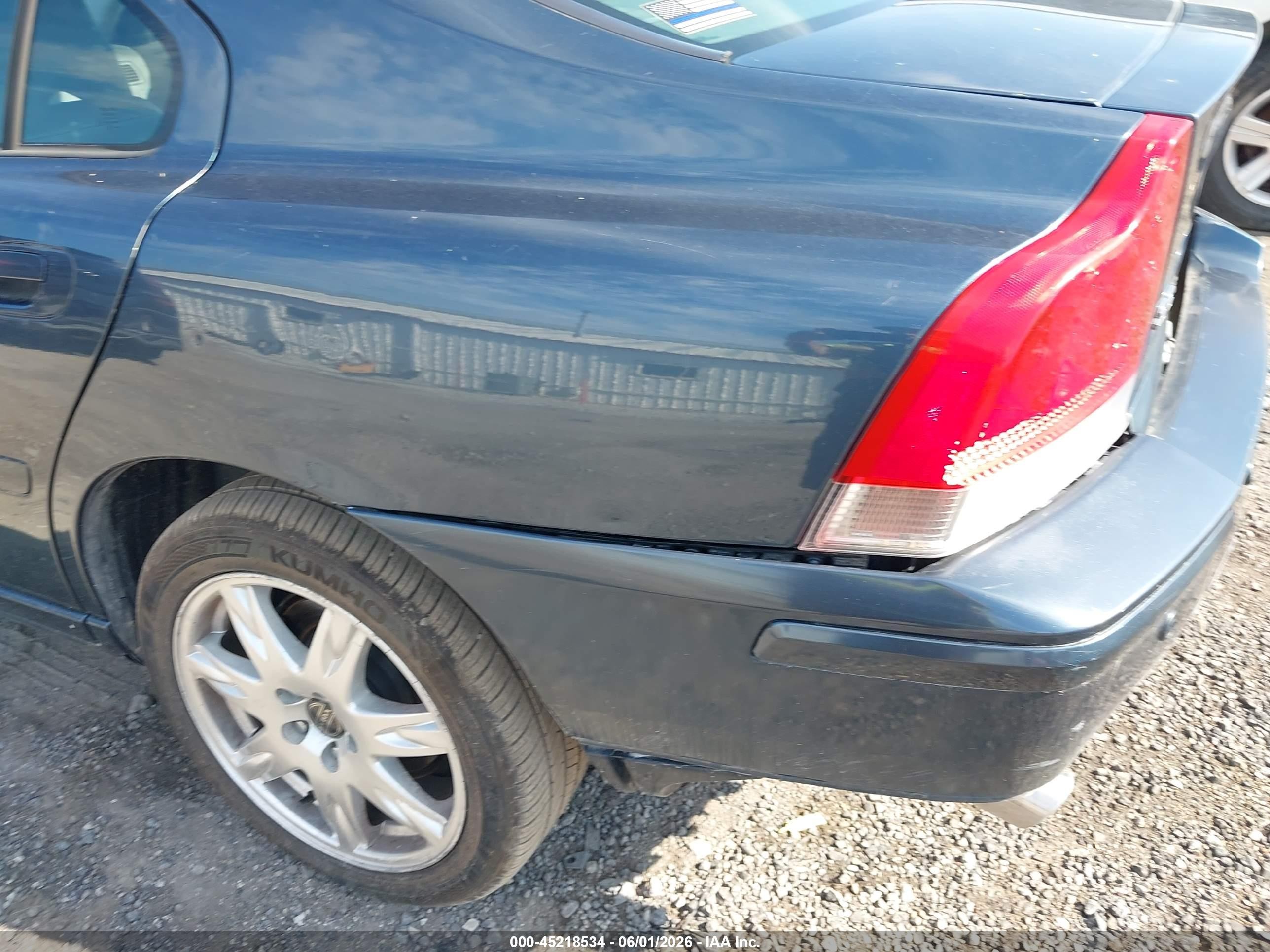 2006 Volvo S60 2.5t Dark Blue vin: YV1RH592162557475