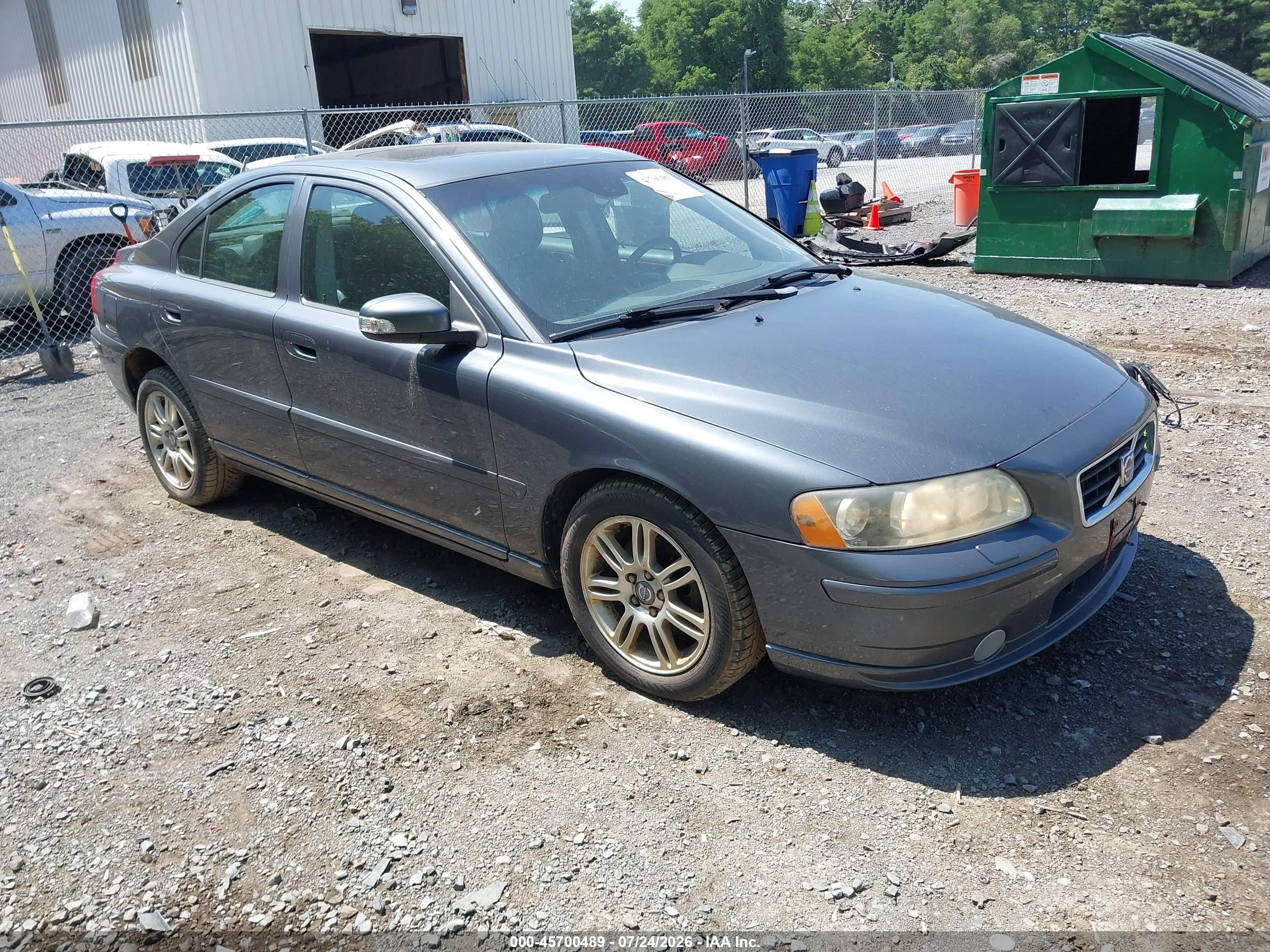 2009 Volvo S60 2.5t/2.5t Special Edition Gray vin: YV1RH592192734353