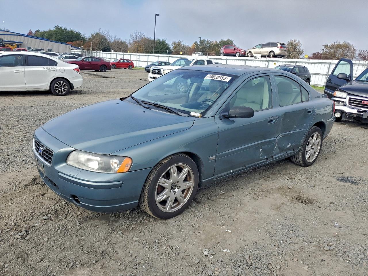 2005 Volvo S60 2.5t Teal vin: YV1RH592252445833