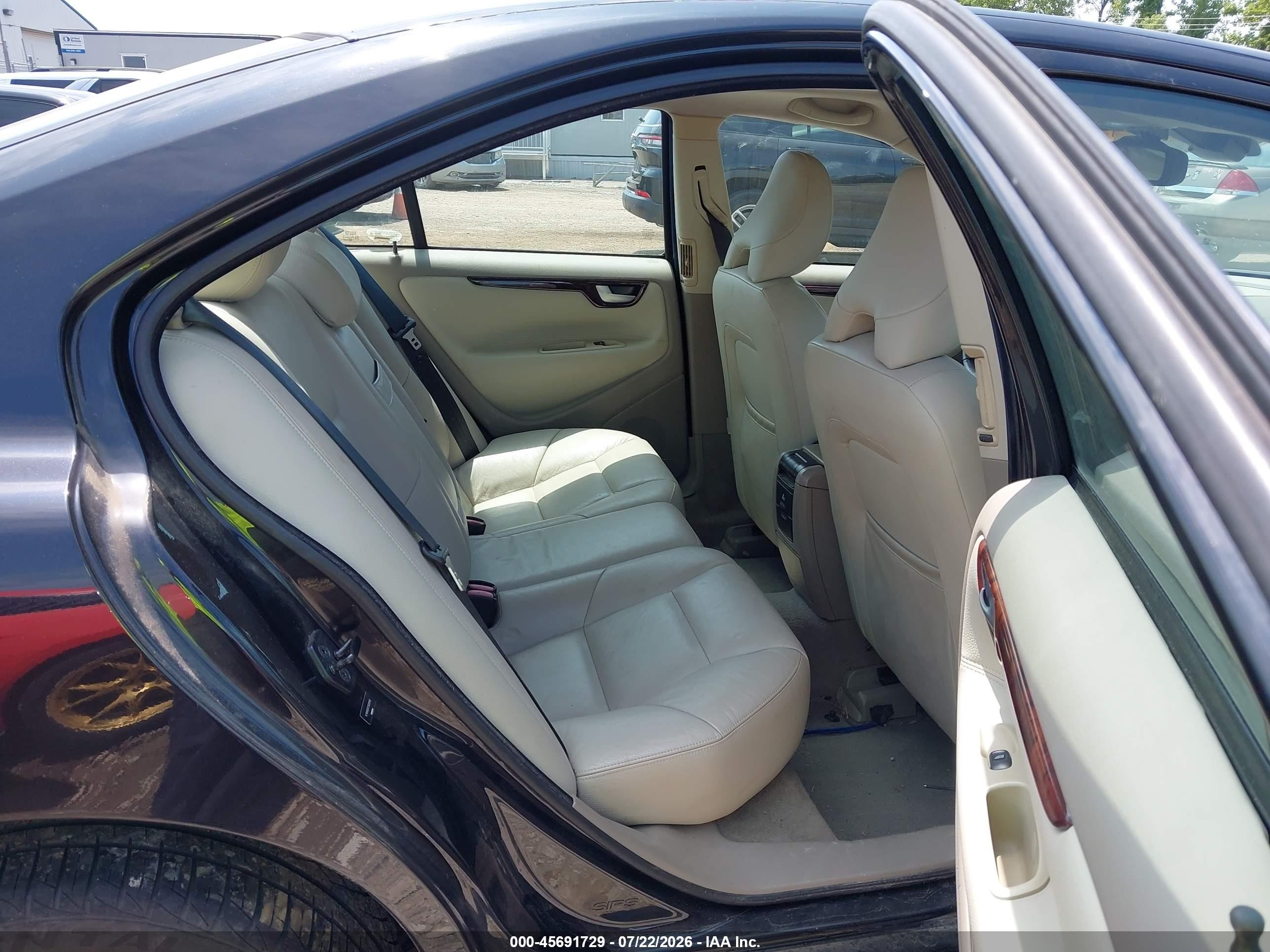 2007 Volvo S60 2.5t Black vin: YV1RH592272628149