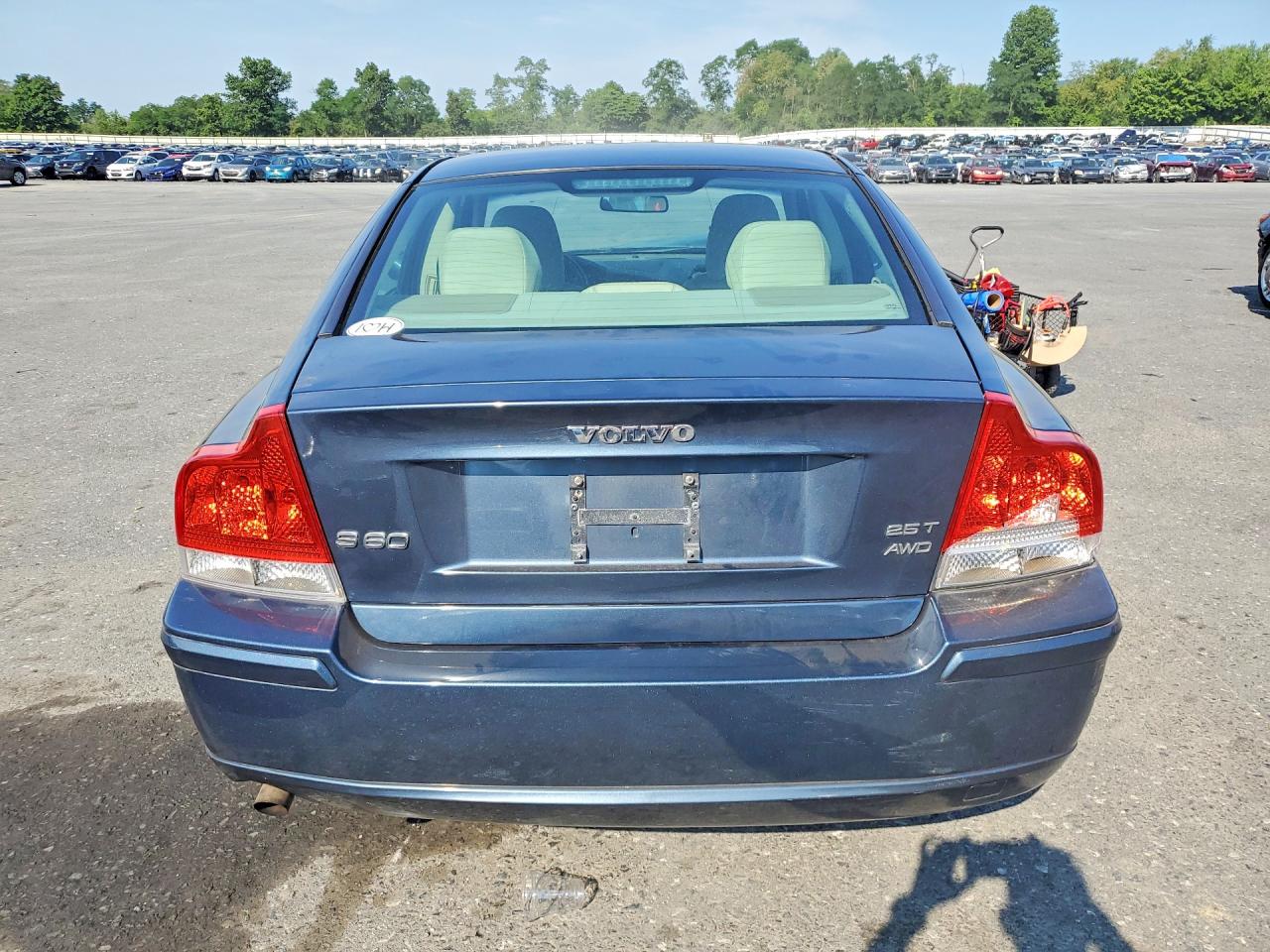 2007 Volvo S60 Синий vin: YV1RH592372624305