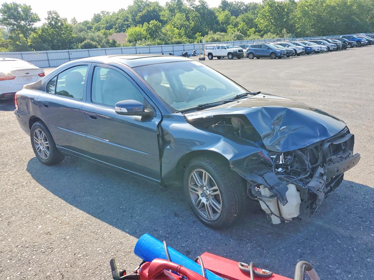 2007 Volvo S60 Синий vin: YV1RH592372624305