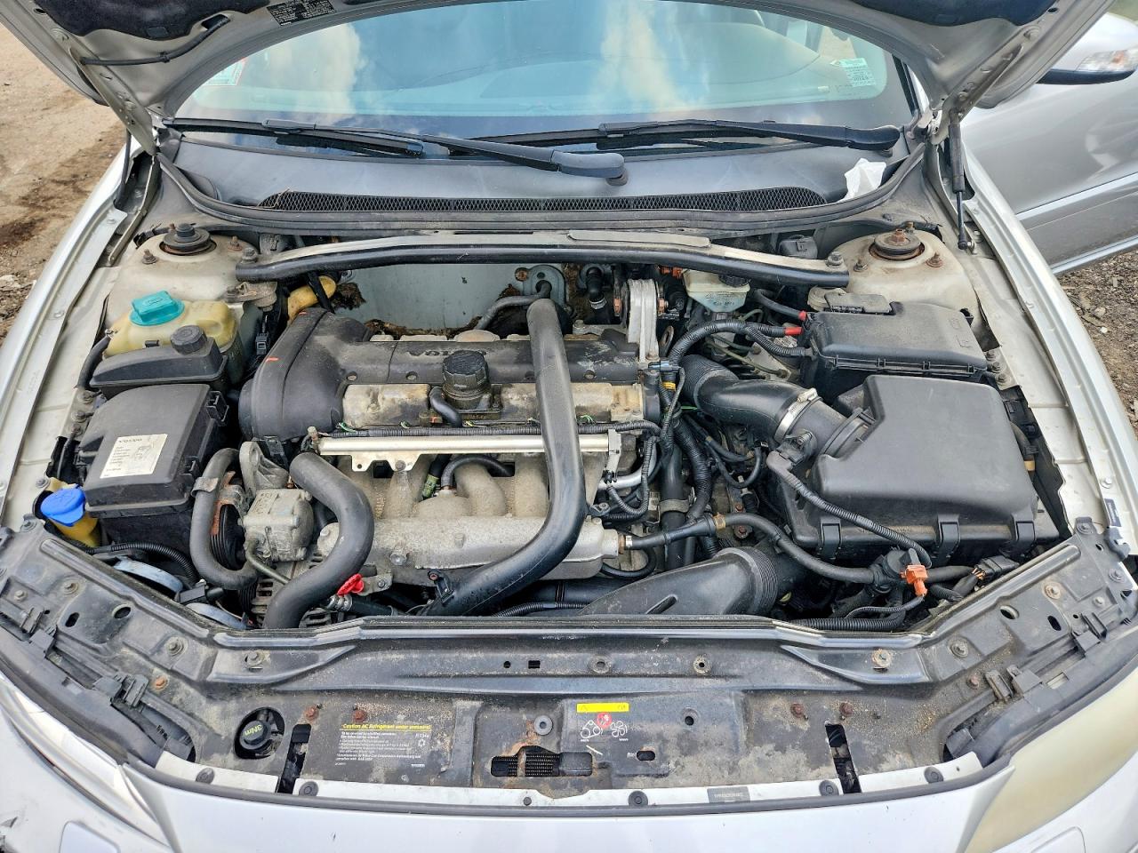 2008 Volvo S60 2.5t Silver vin: YV1RH592382670802