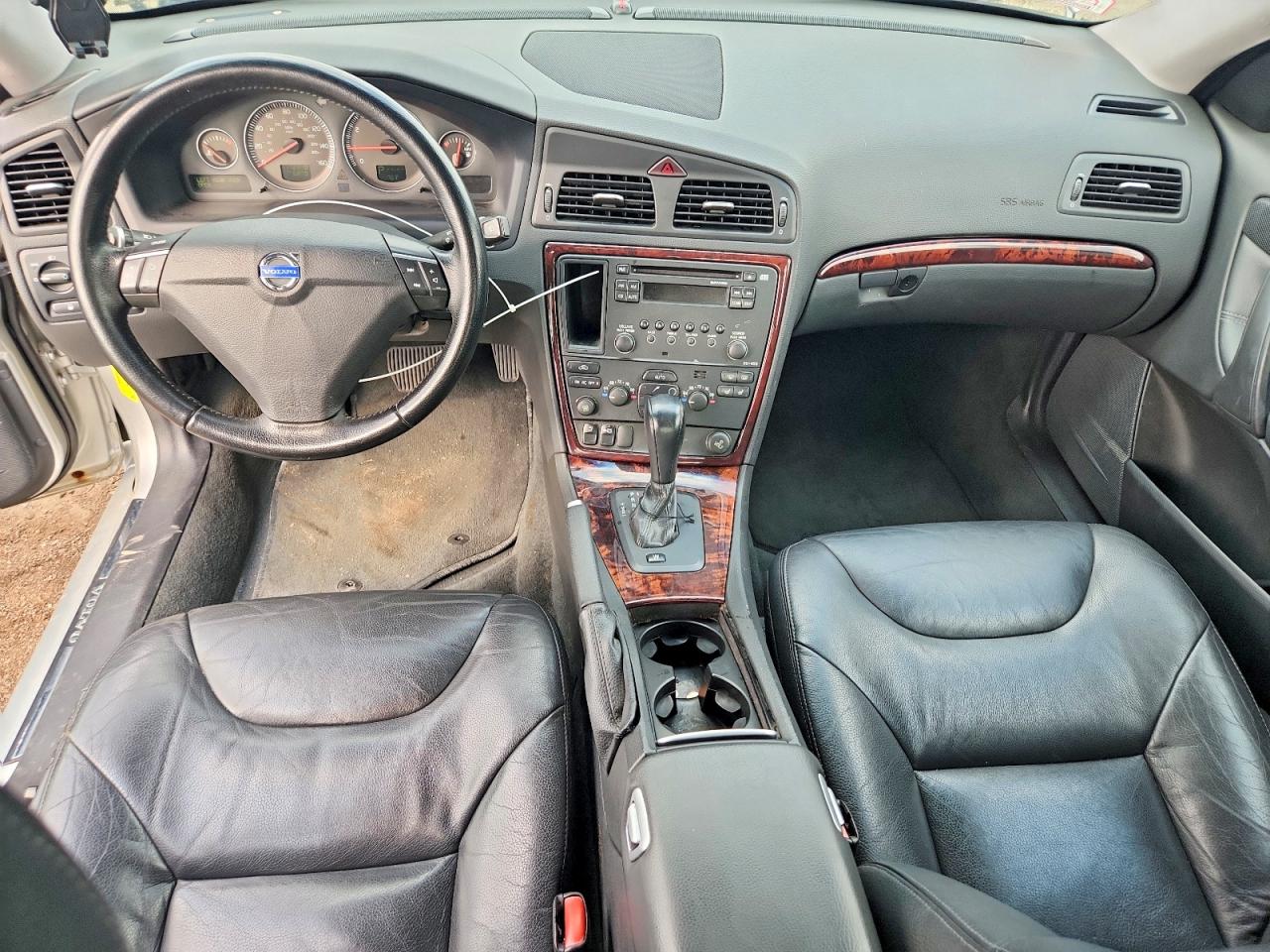 2008 Volvo S60 2.5t Silver vin: YV1RH592382670802