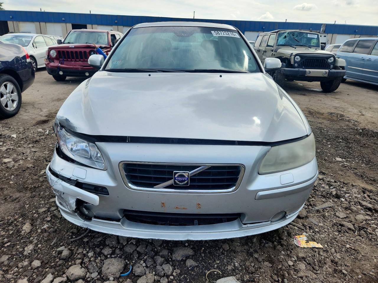 2008 Volvo S60 2.5t Silver vin: YV1RH592382670802