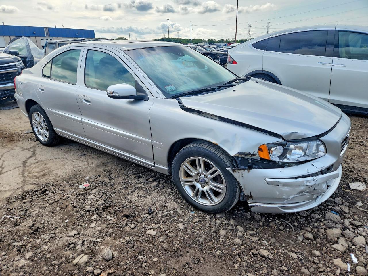 2008 Volvo S60 2.5t Silver vin: YV1RH592382670802