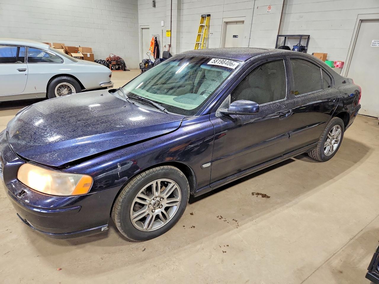 2006 Volvo S60 2.5t Blue vin: YV1RH592462502115