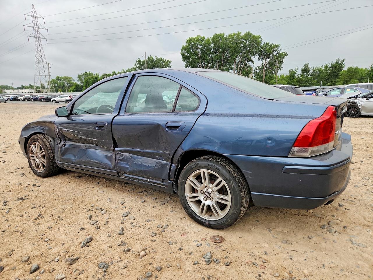 2006 Volvo S60 2.5t Синий vin: YV1RH592562509025