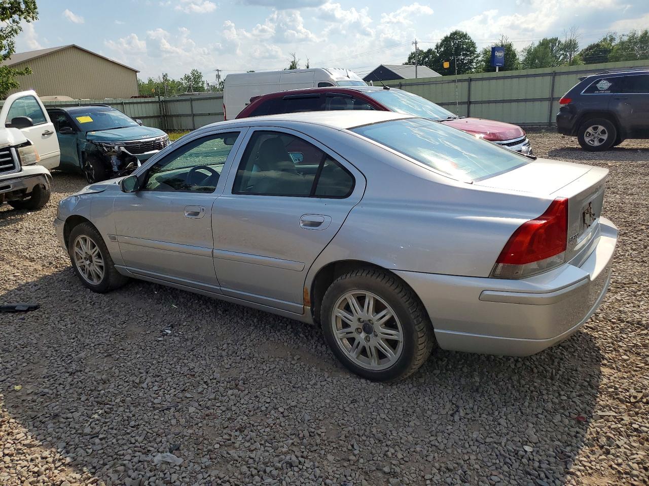 2006 Volvo S60 2.5t Silver vin: YV1RH592762530927