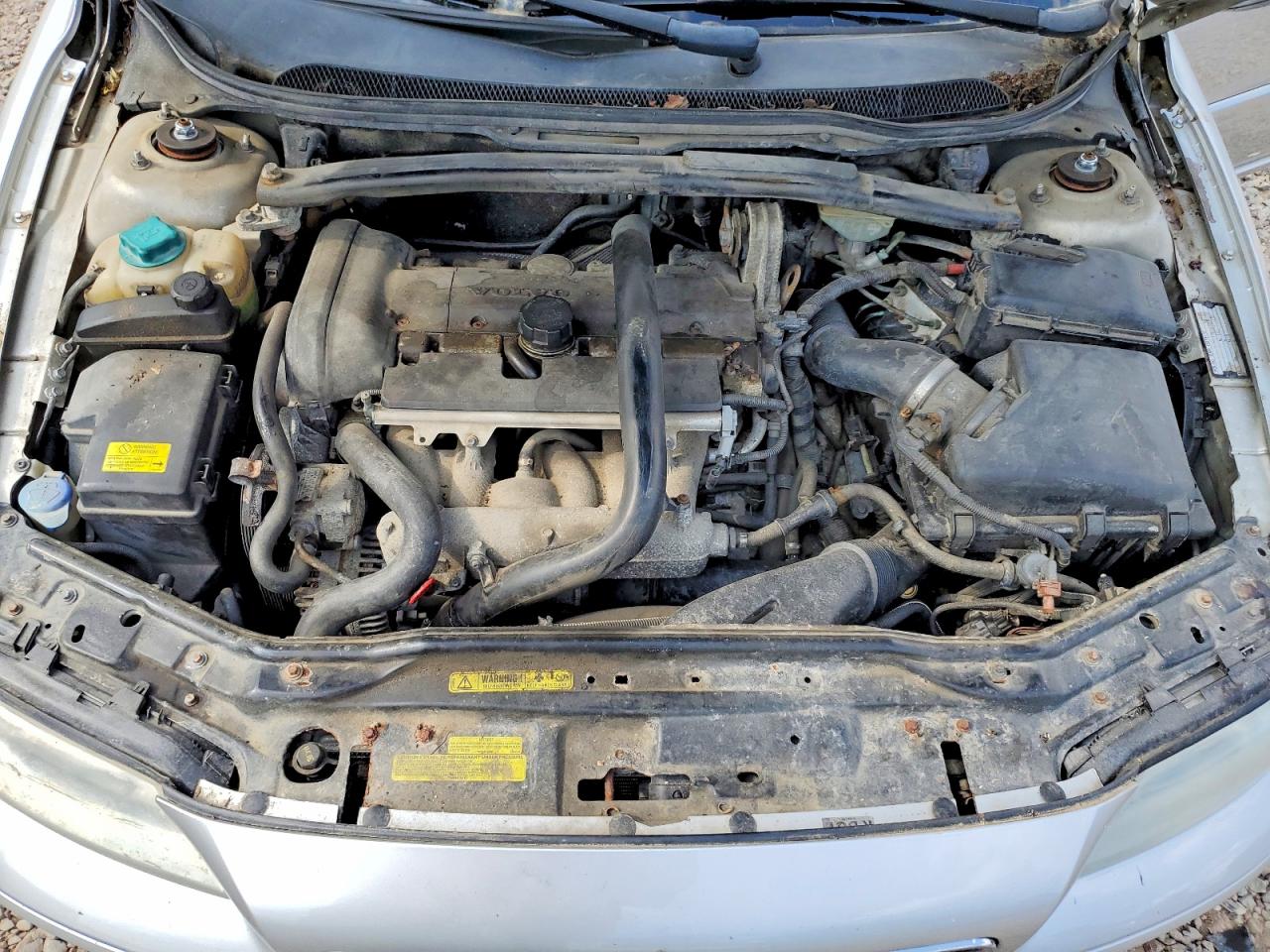 2006 Volvo S60 2.5t Silver vin: YV1RH592762530927