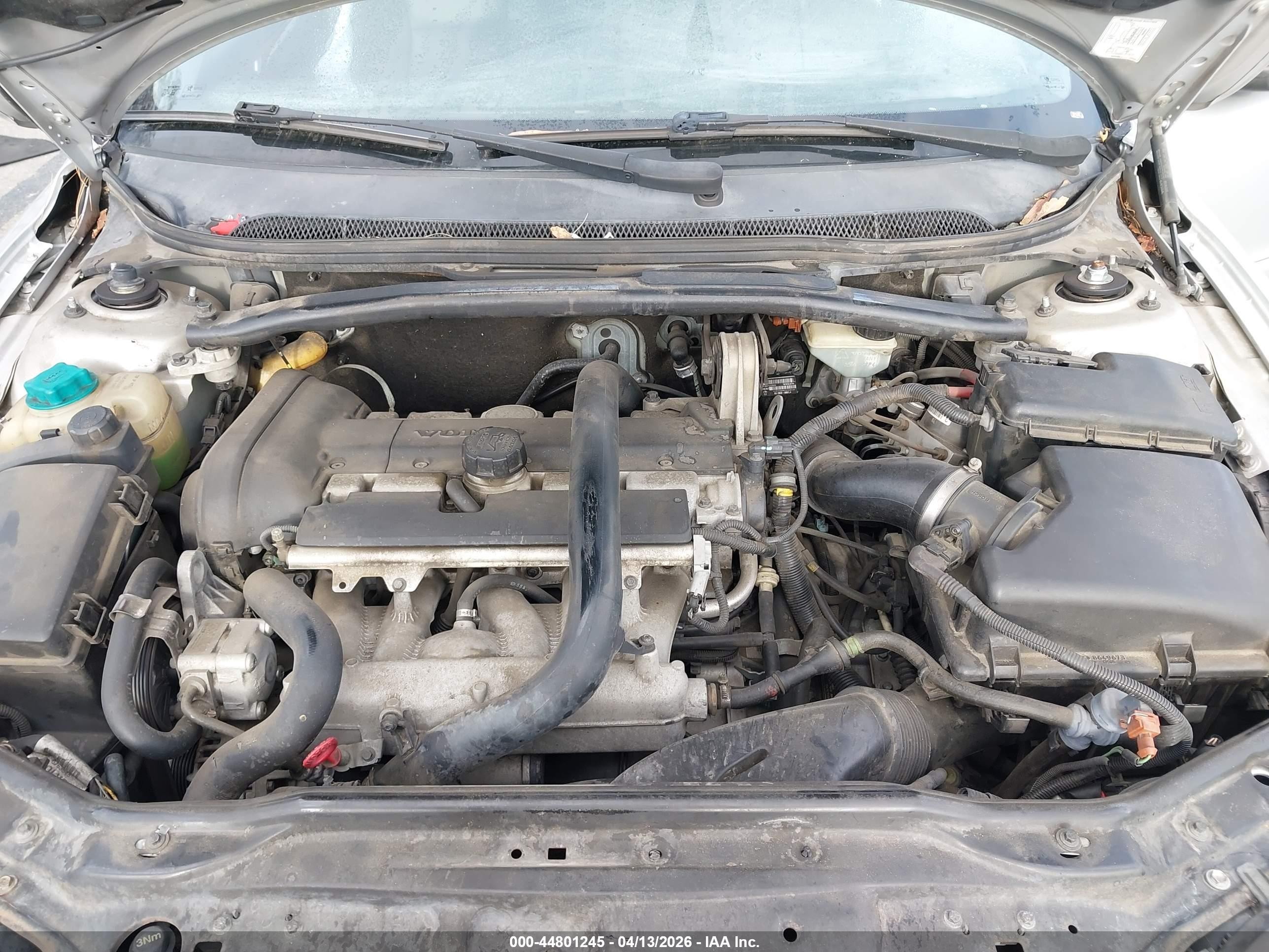 2007 Volvo S60 2.5t Silver vin: YV1RH592772607359
