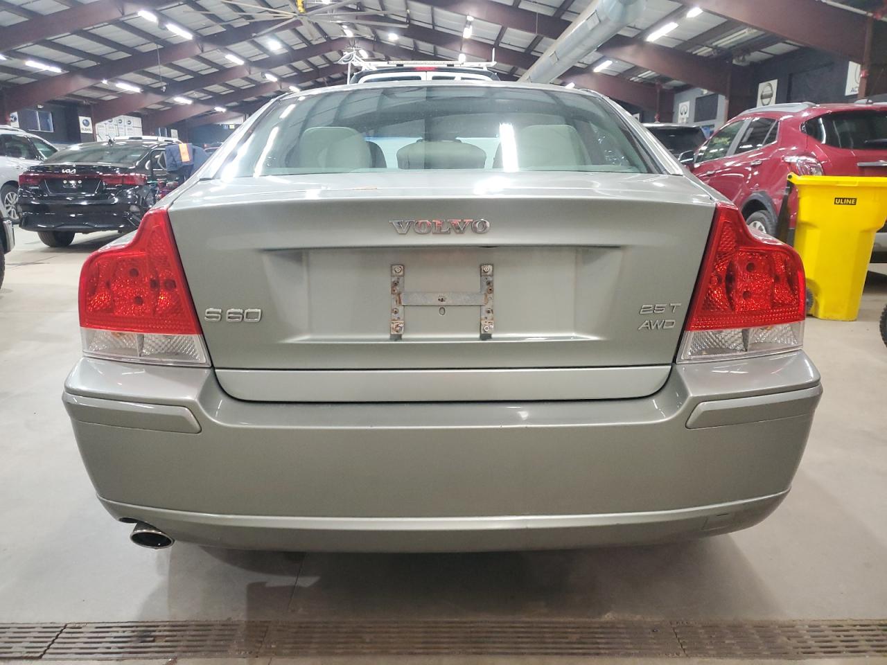 2007 Volvo S60 2.5t Silver vin: YV1RH592872601263