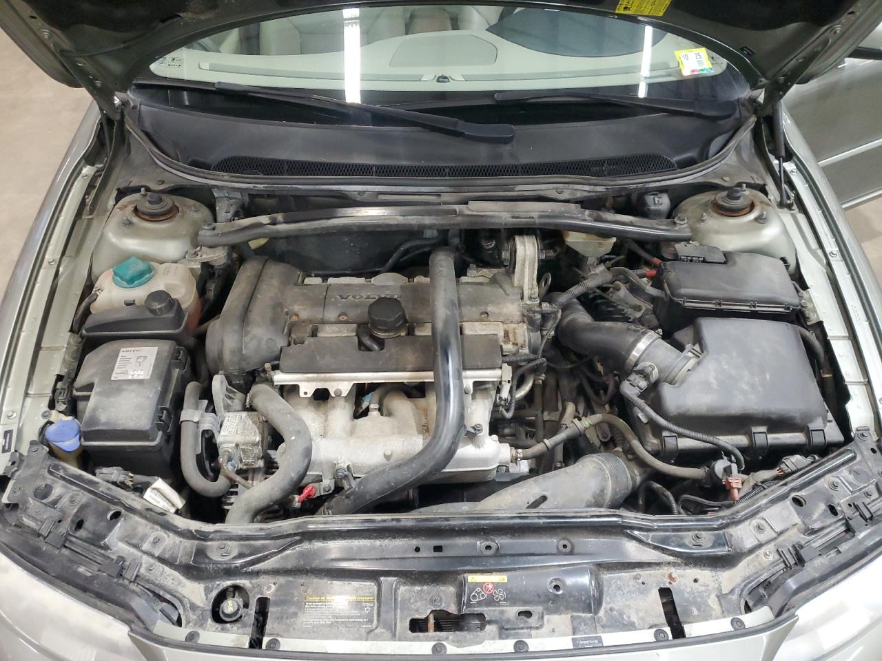 2007 Volvo S60 2.5t Silver vin: YV1RH592872601263