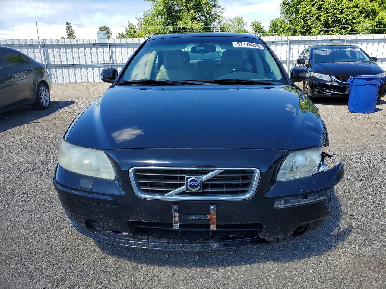 2008 Volvo S60 2.5t Black vin: YV1RH592982683943