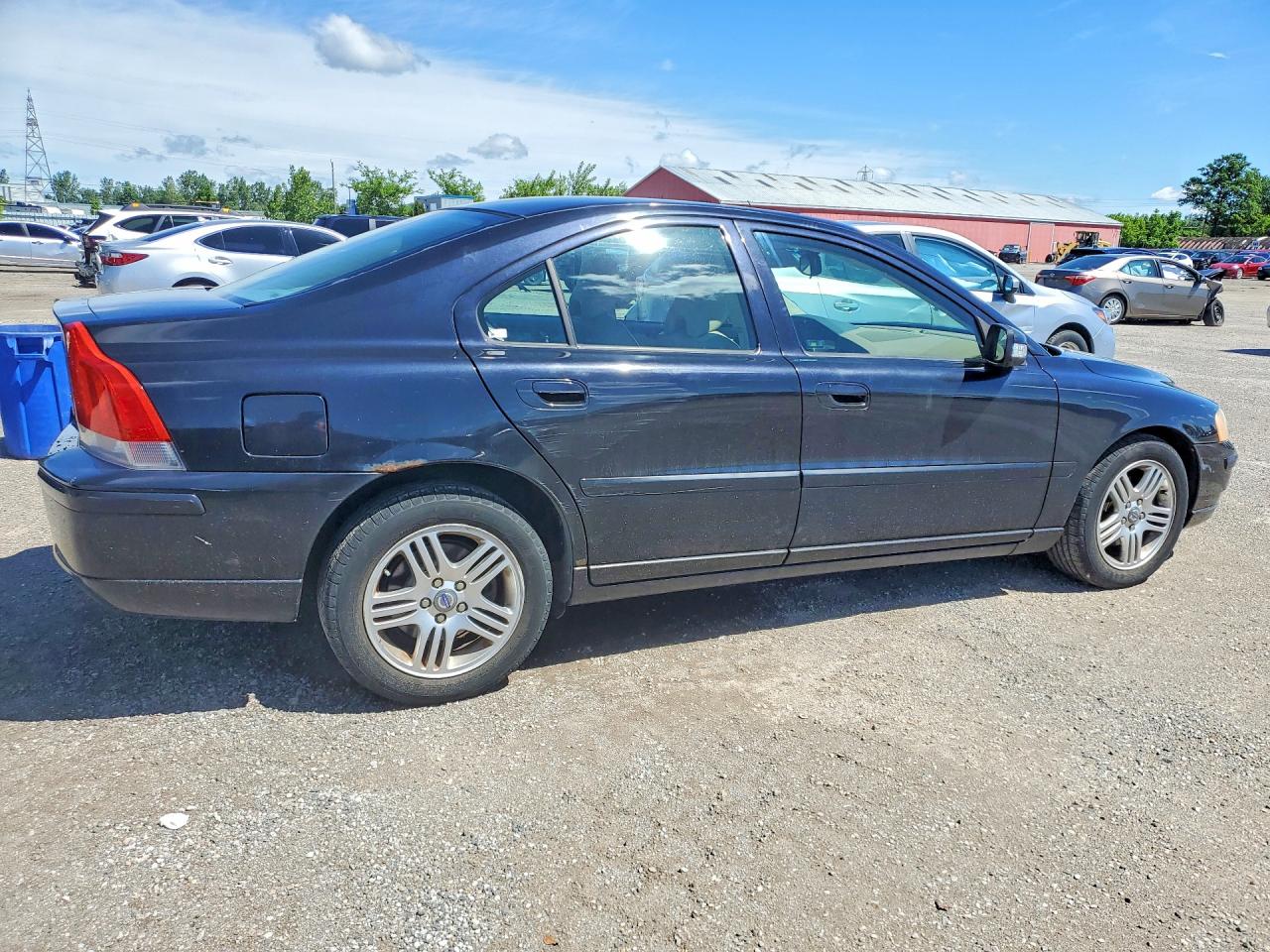 2008 Volvo S60 2.5t Black vin: YV1RH592982683943