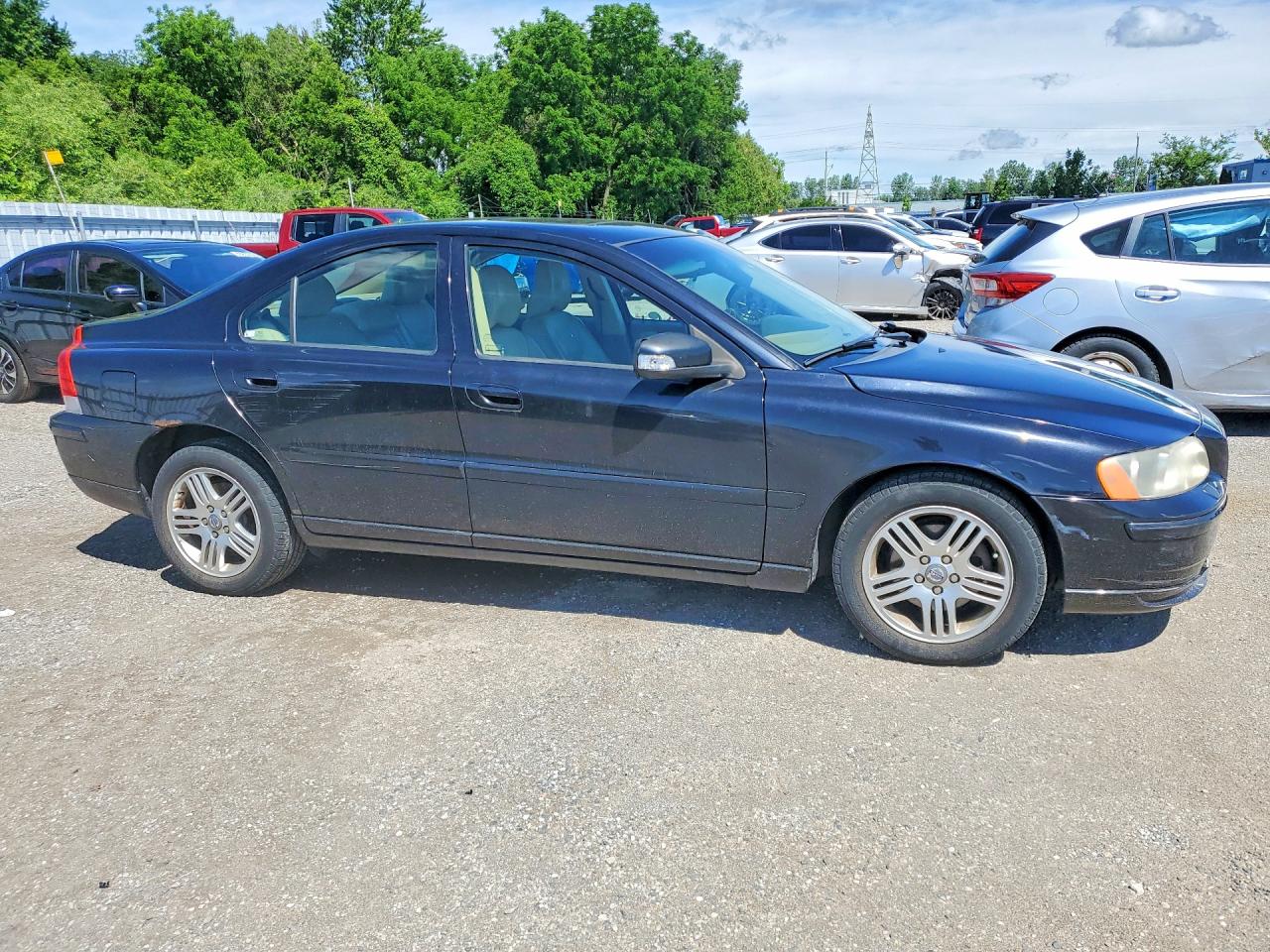 2008 Volvo S60 2.5t Black vin: YV1RH592982683943