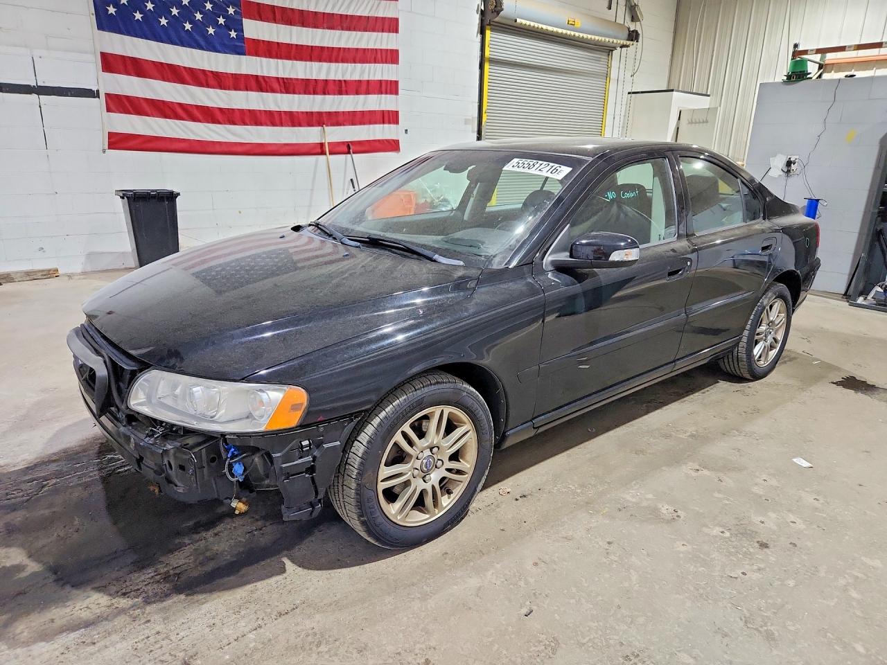 2008 Volvo S60 2.5t Black vin: YV1RH592982697390