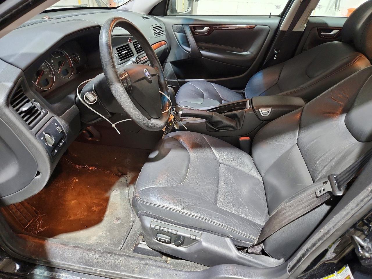 2008 Volvo S60 2.5t Black vin: YV1RH592982697390