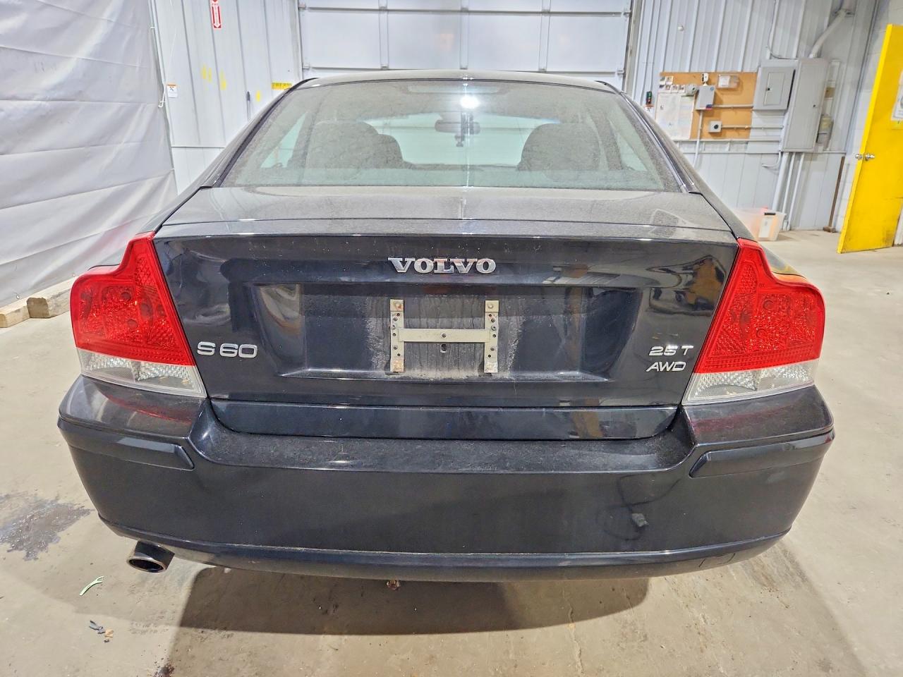 2008 Volvo S60 2.5t Black vin: YV1RH592982697390
