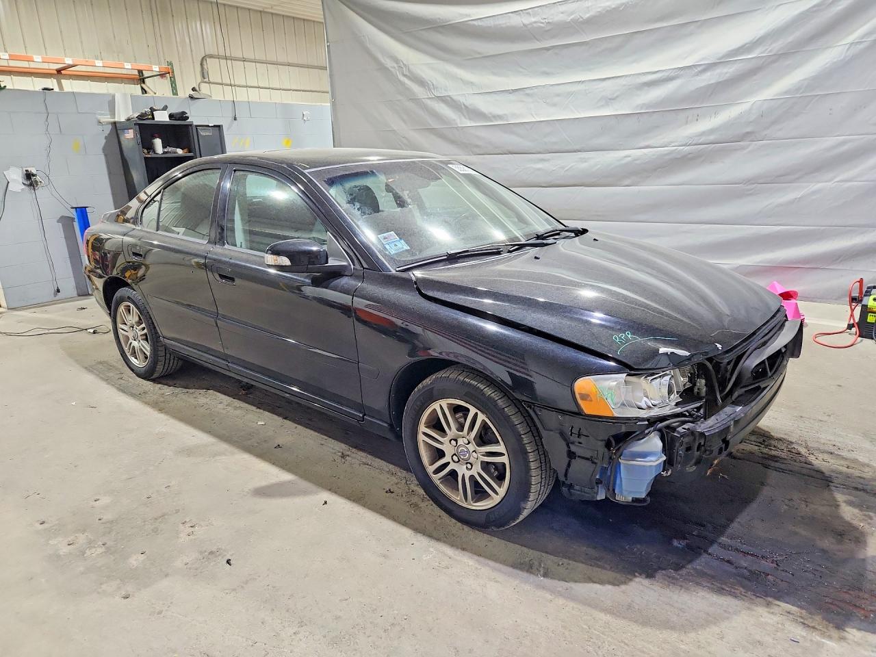 2008 Volvo S60 2.5t Black vin: YV1RH592982697390