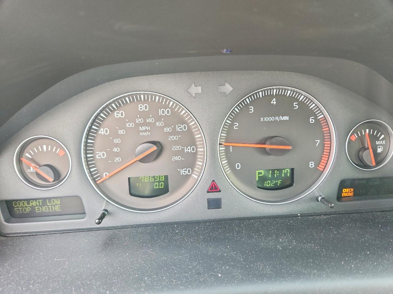 2007 Volvo S60 2.5t Gray vin: YV1RH592X72639531