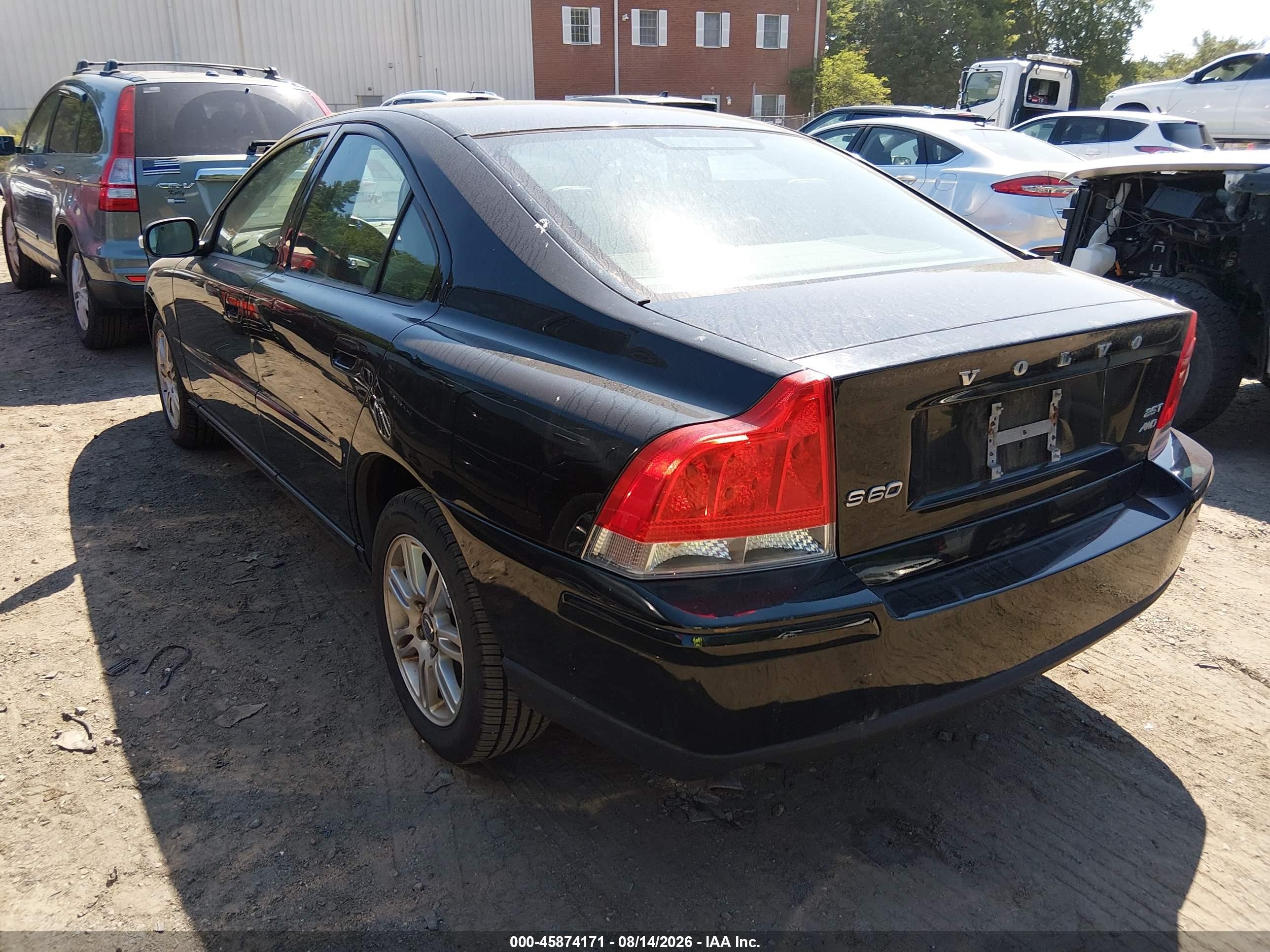 2009 Volvo S60 2.5t/2.5t Special Edition Black vin: YV1RH592X92735078