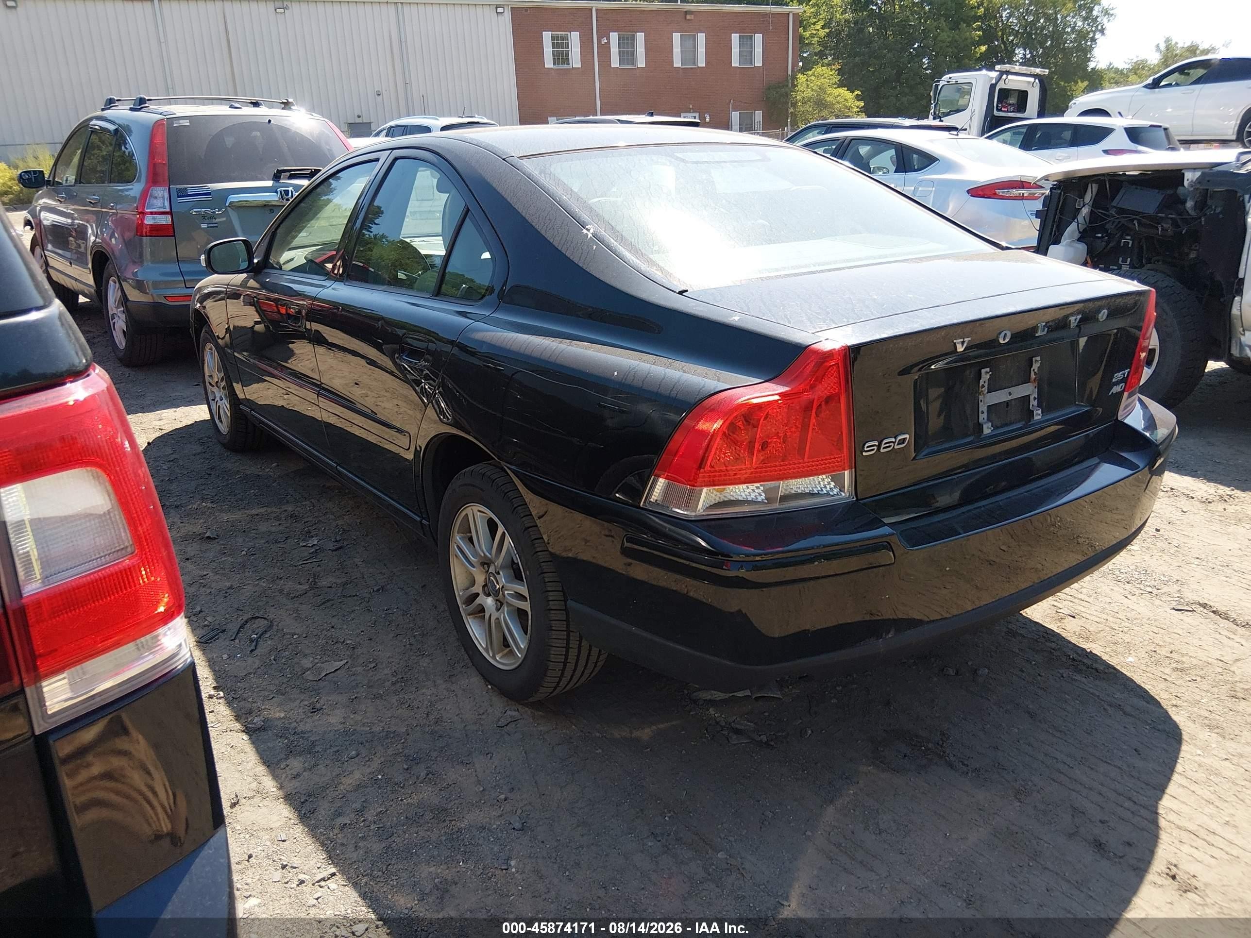 2009 Volvo S60 2.5t/2.5t Special Edition Black vin: YV1RH592X92735078