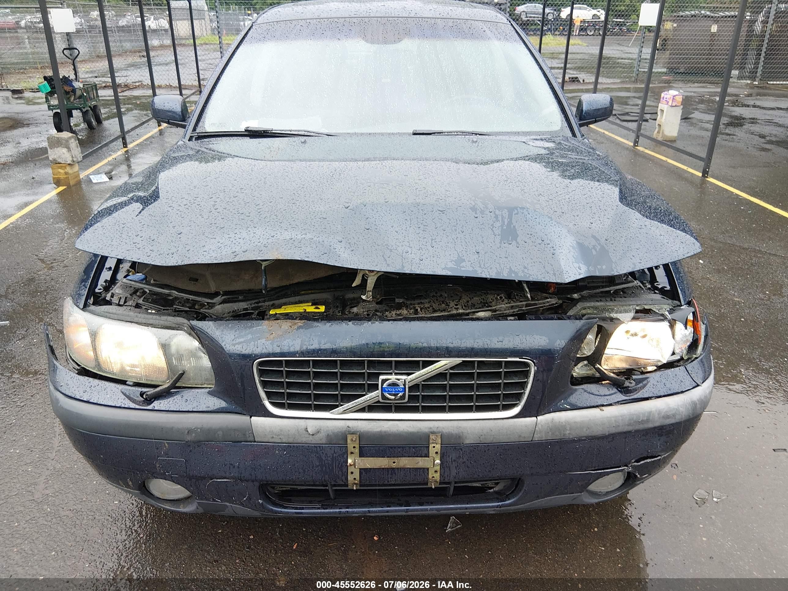 2004 Volvo S60 2.5t Awd Dark Blue vin: YV1RH59H142381996